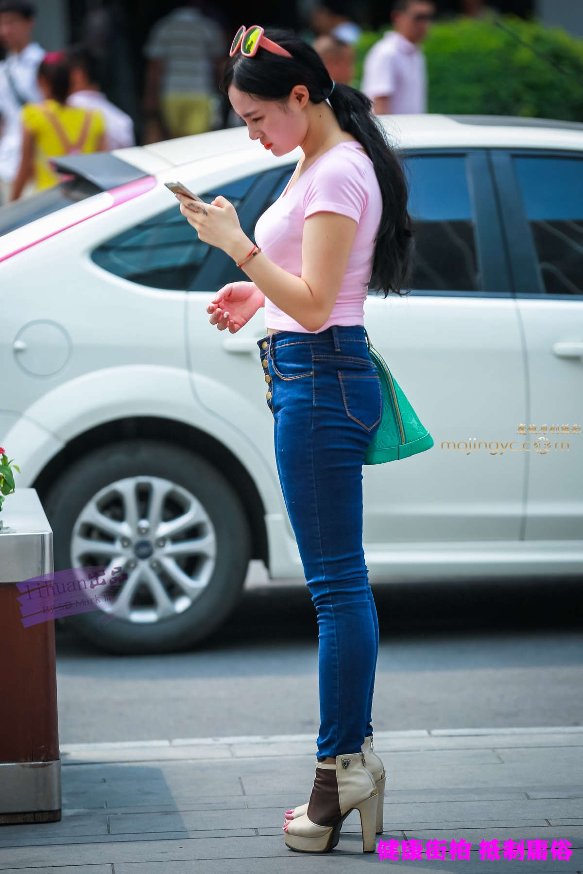 李欢原创-牛仔，极品丰腴（28P）-日更街拍