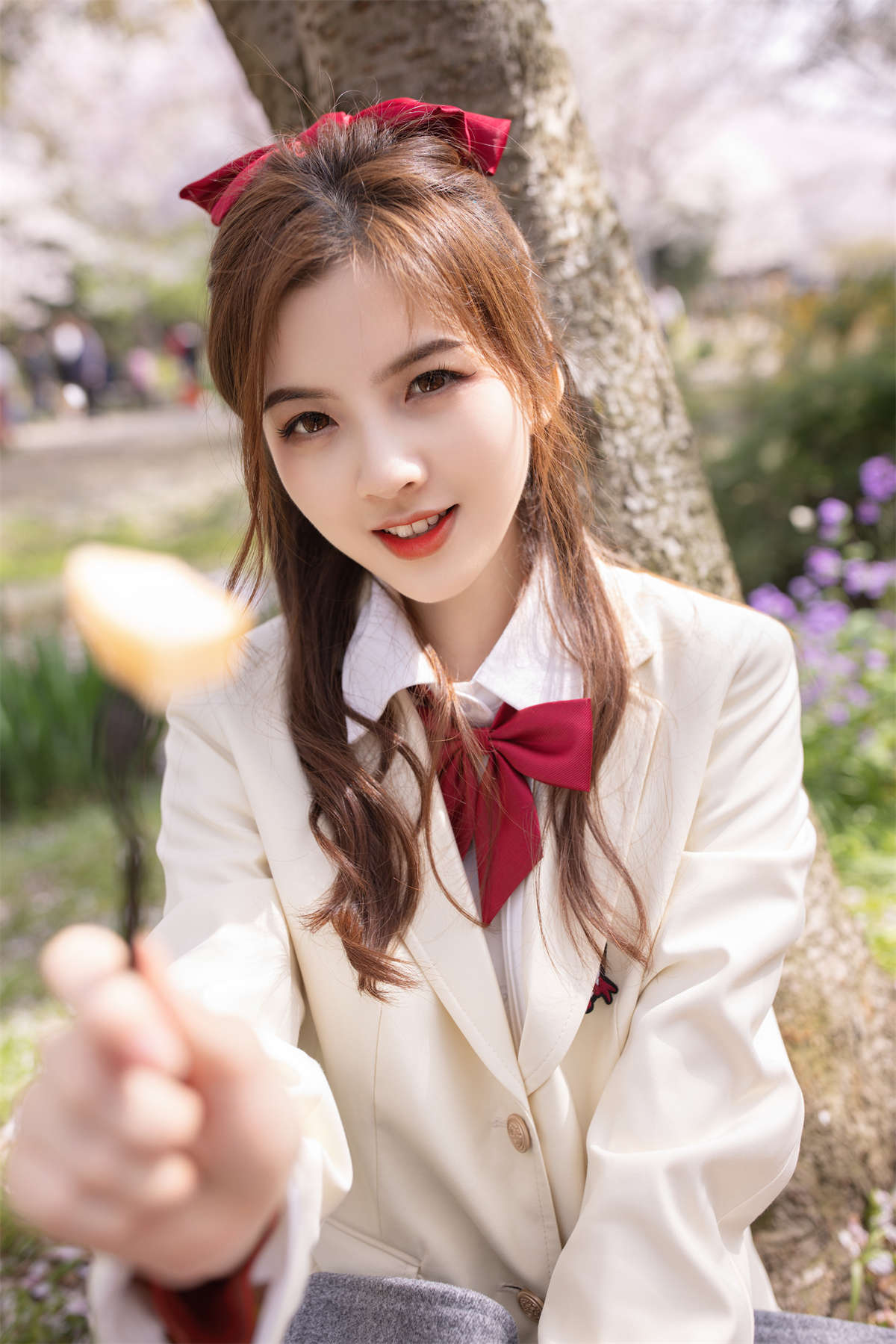 YITUYU艺图语 2022.11.20 樱花少女 Dtifa丁小妮插图1