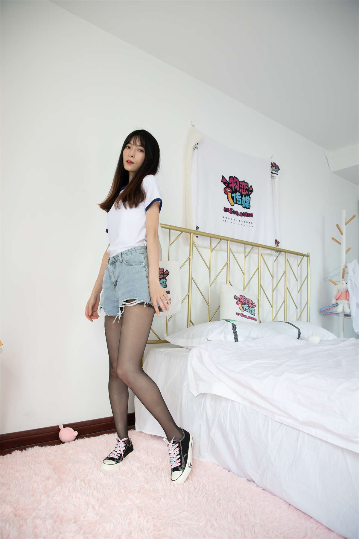 图片[2]-物恋传媒 NO.782 猫耳-春之琴瑟-日更街拍