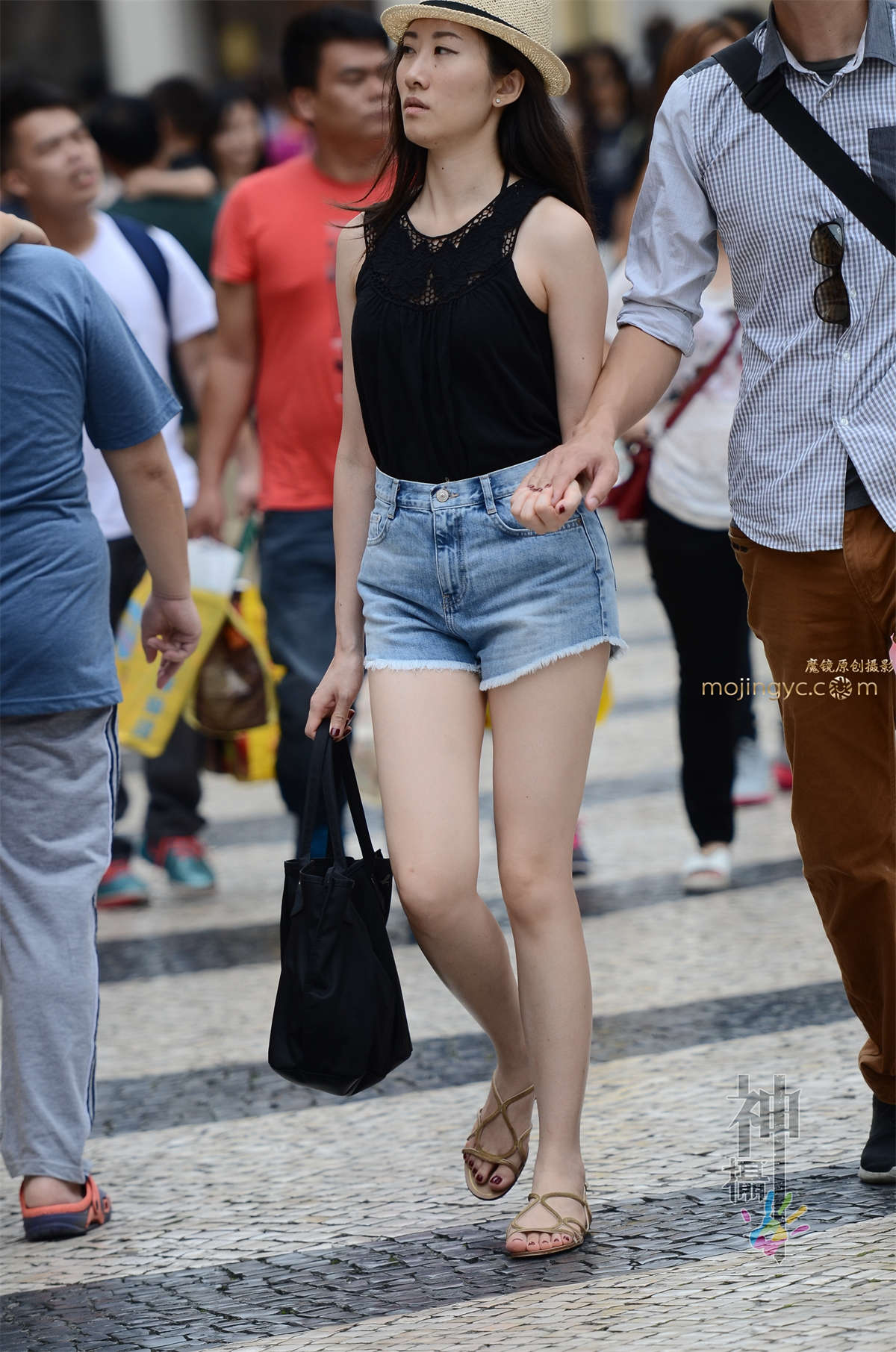 图片[2]-【神摄手原创】牛仔短裤小清新（14P）-日更街拍
