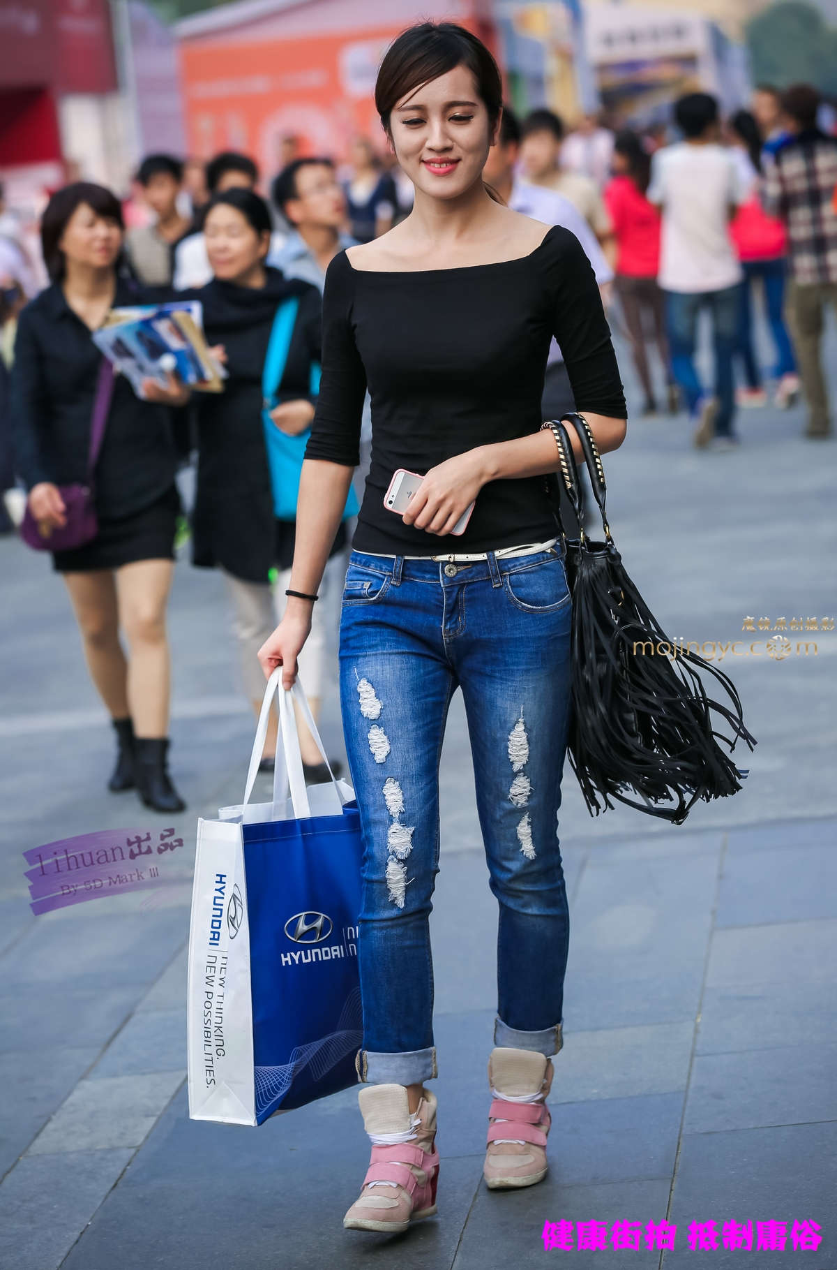 图片[2]-李欢原创-牛仔，美女（10P）-日更街拍