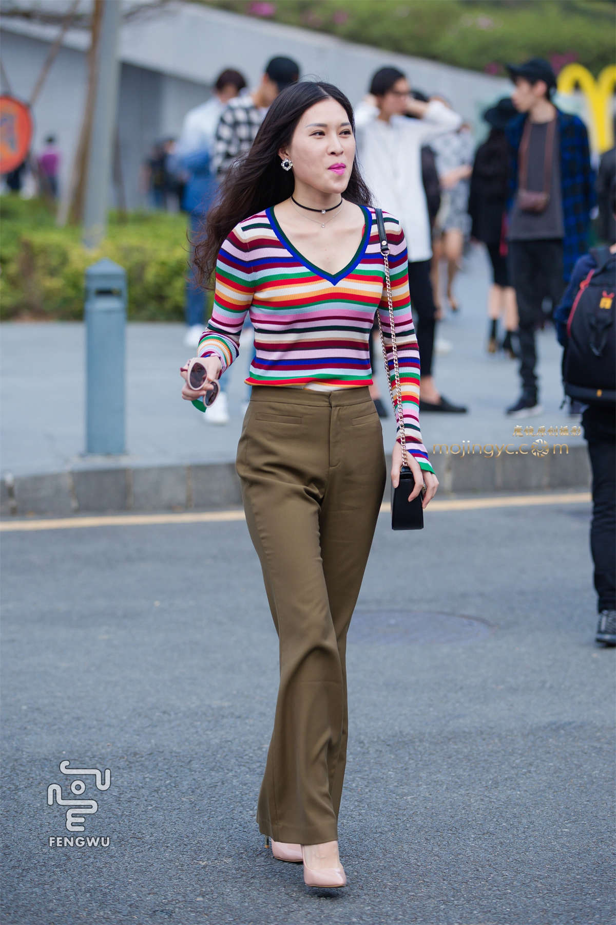 图片[2]-长裤，高跟（11）-日更街拍