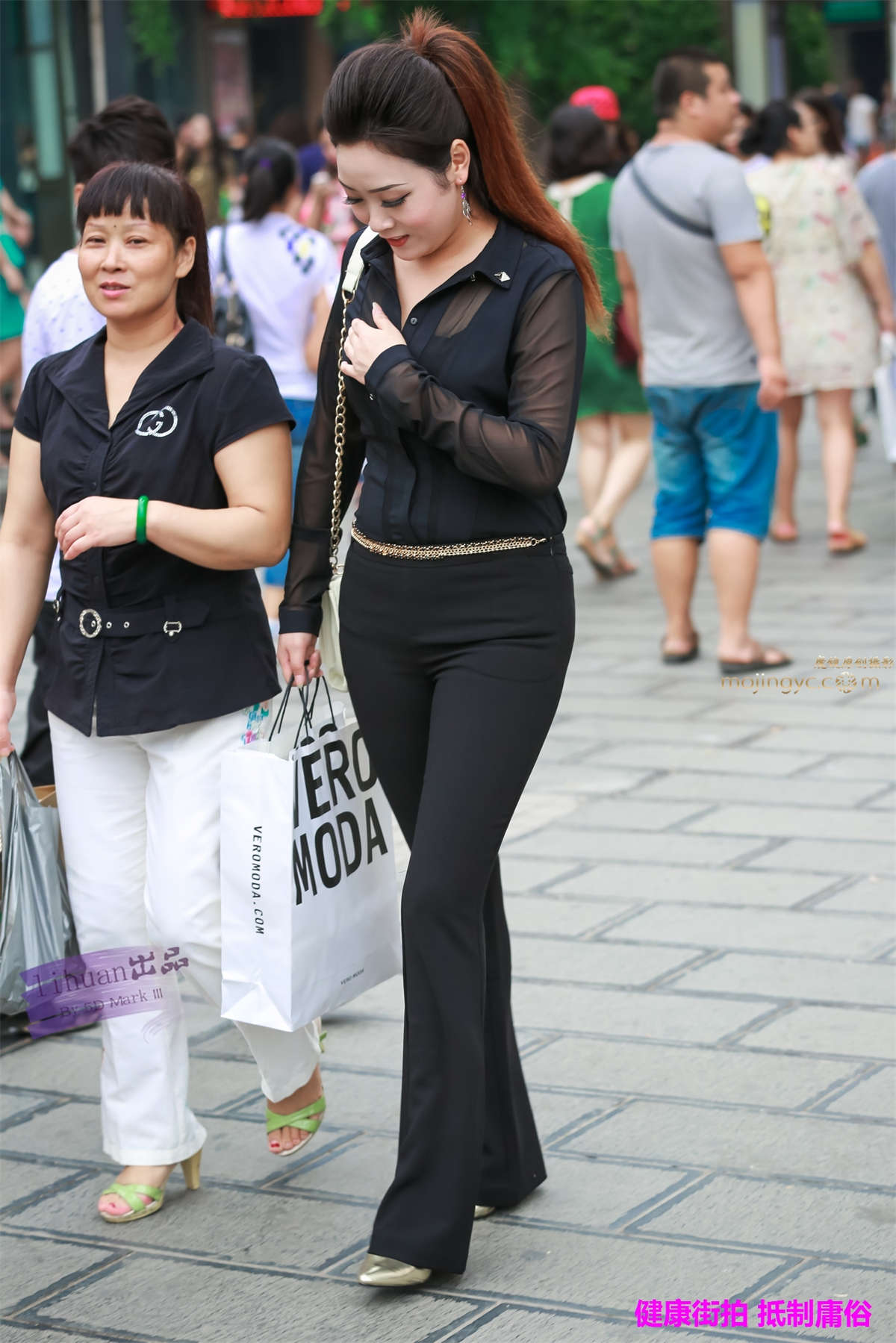 图片[2]-李欢原创-熟妇，霸气黑裤（23P）-日更街拍