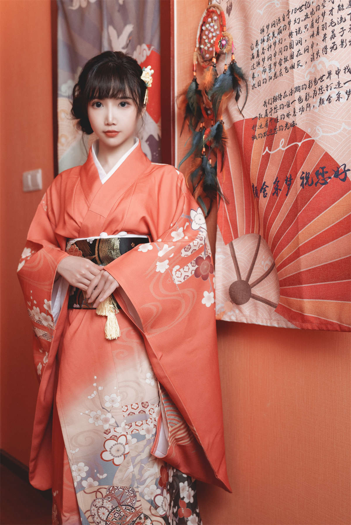 面饼仙儿 NO.139 和服内景-日更街拍