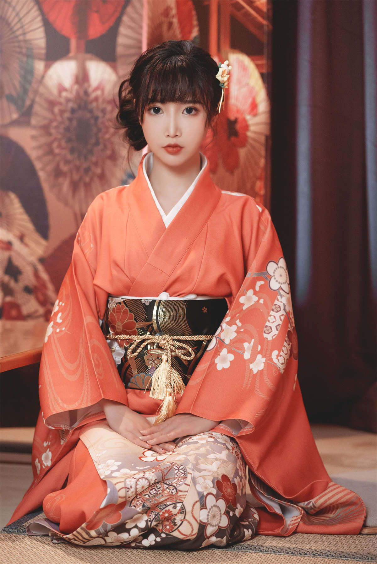 图片[2]-面饼仙儿 NO.139 和服内景-日更街拍