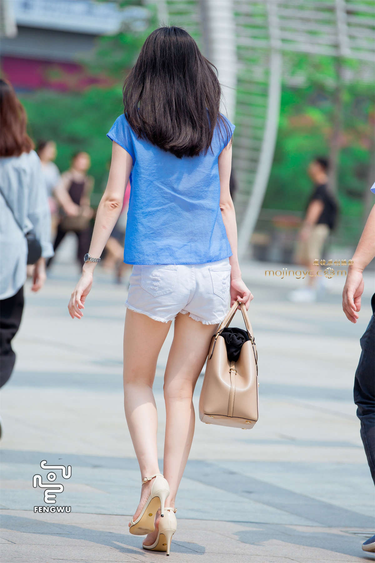 （赛01）热裤，长腿，高跟13-日更街拍