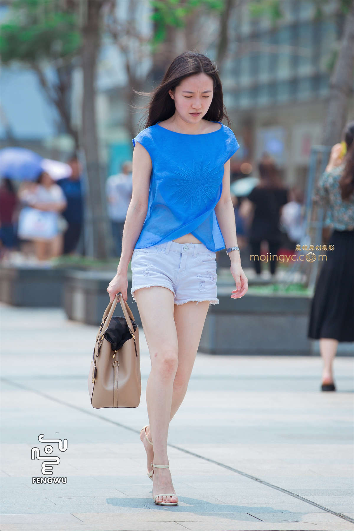 图片[2]-（赛01）热裤，长腿，高跟13-日更街拍