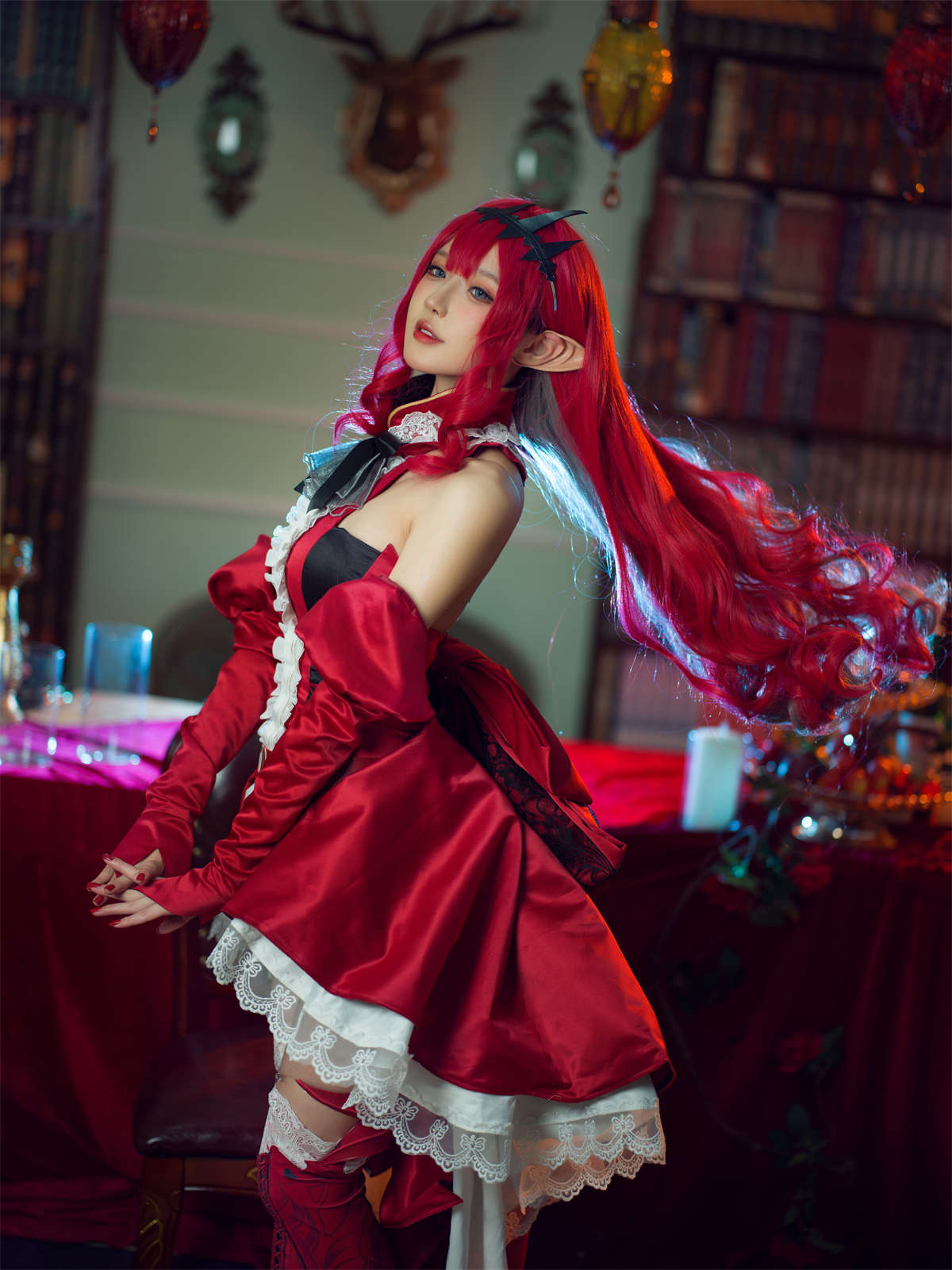 图片[2]-阿包也是兔娘 NO.066 – FATE妖精骑士崔斯坦-日更街拍