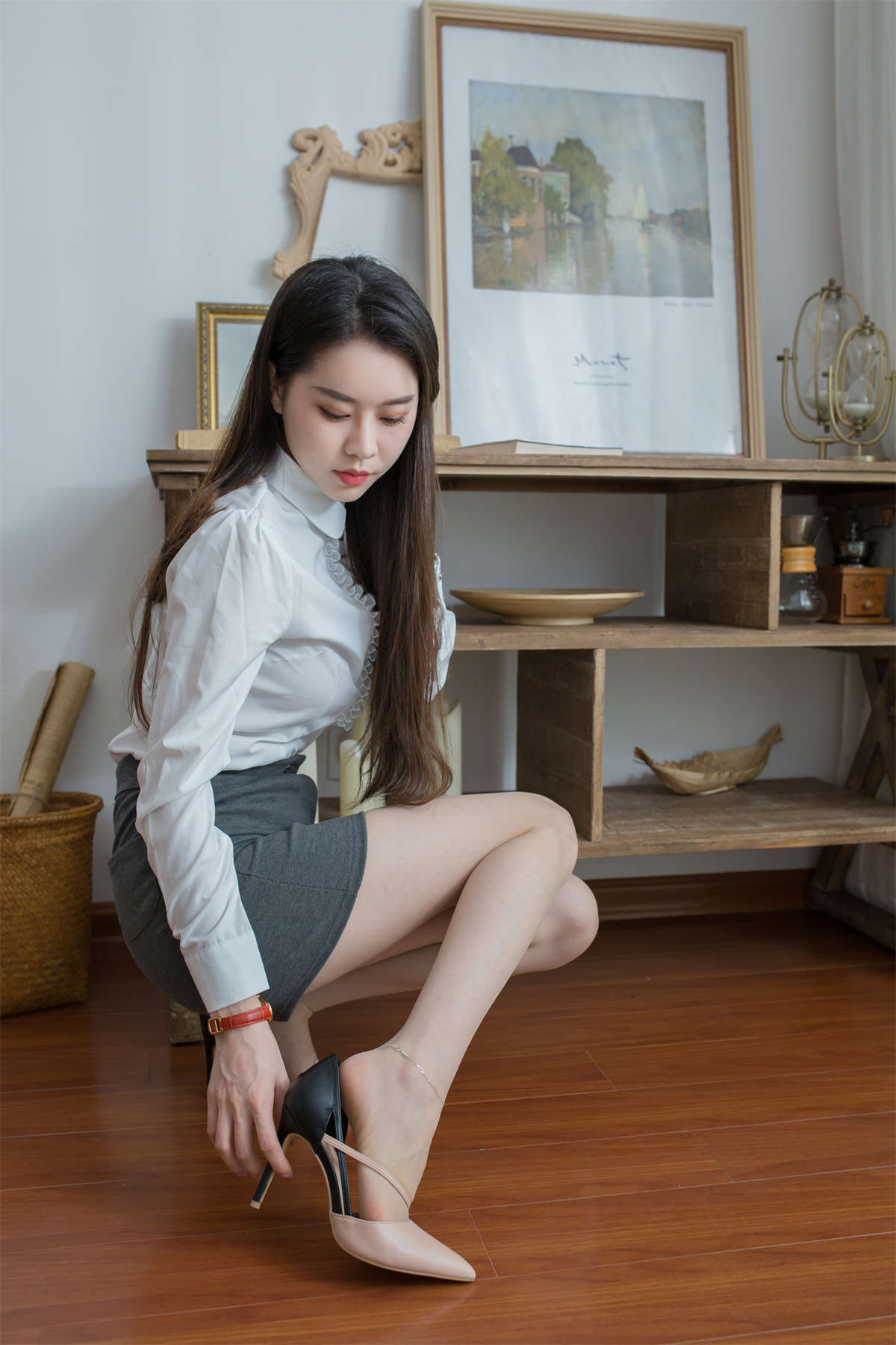 Sia不吃鱼 精致OL-日更街拍