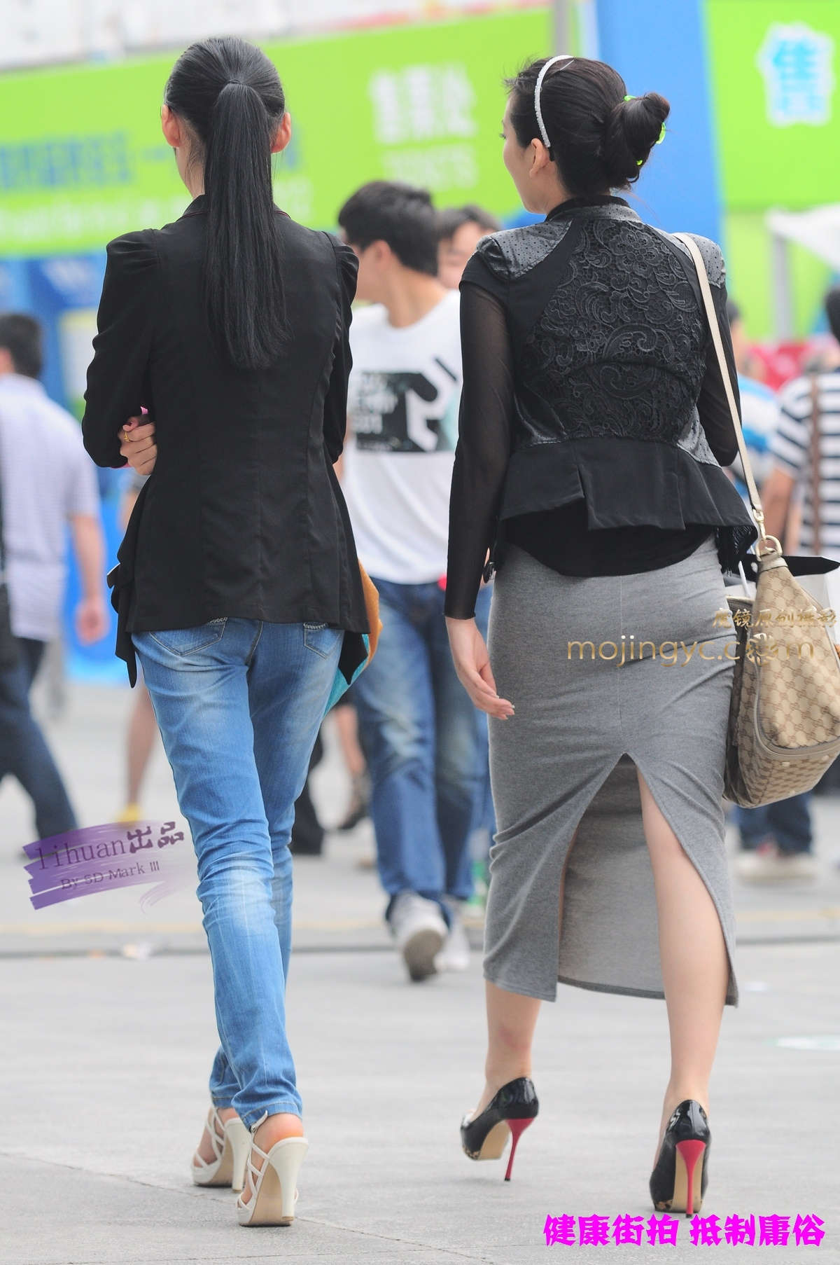 李欢原创-美女，一步裙（18P）-日更街拍