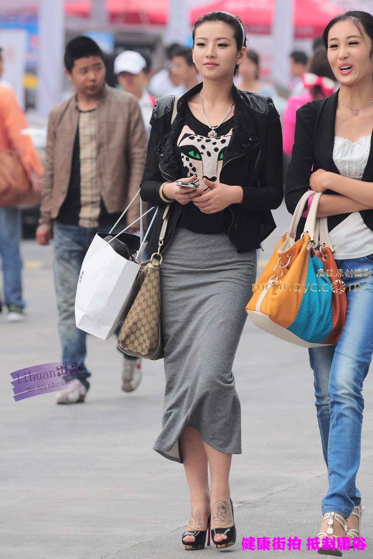 图片[2]-李欢原创-美女，一步裙（18P）-日更街拍