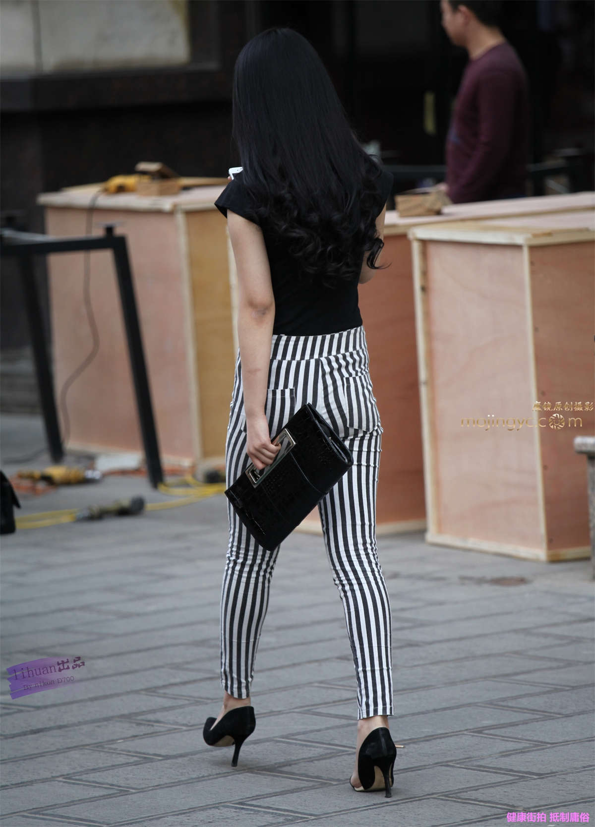 李欢原创-长裤，丰腴（20P）-日更街拍