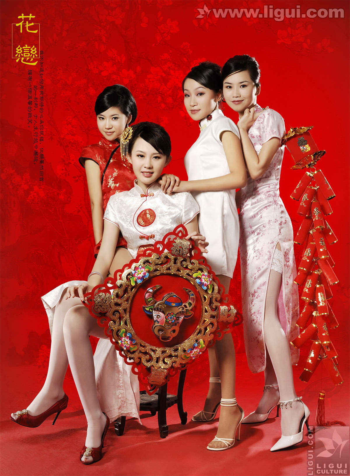 Ligui丽柜 20090124 丽柜模特这里给您拜年了-日更街拍