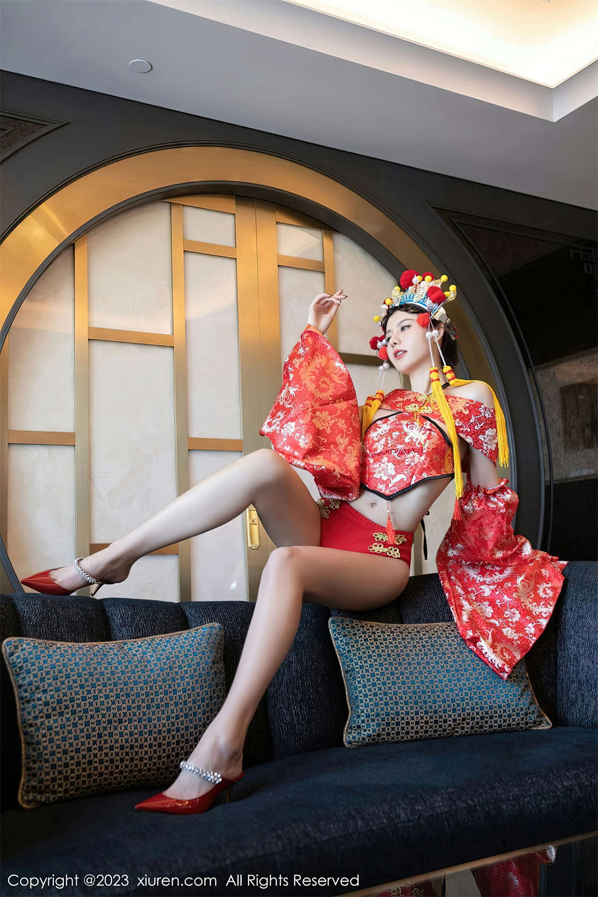 图片[2]-Xiuren秀人网 2023.02.22 No.6308 就是阿朱啊-日更街拍