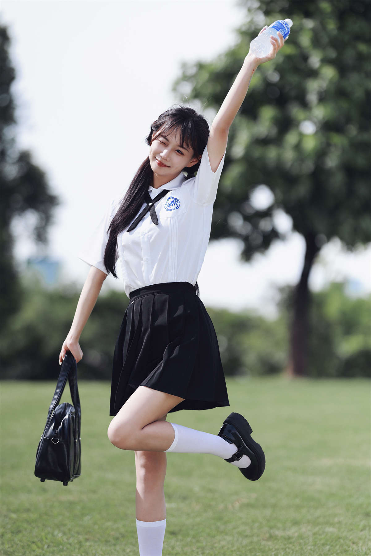 YITUYU艺图语 2024.08.23 俏皮JK少女 甜心小鹿插图1