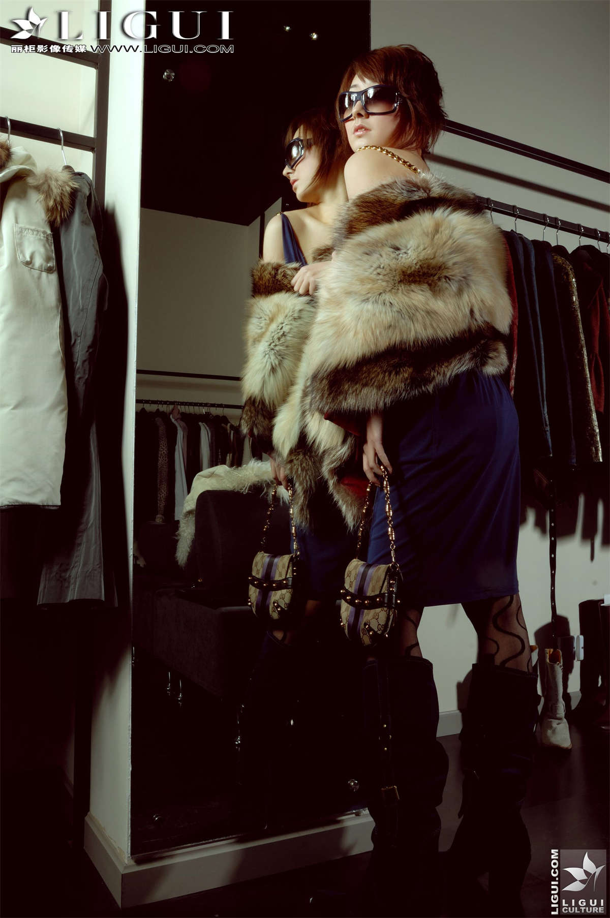 图片[2]-Ligui丽柜 2013.03.15 Kelly&Lisa-日更街拍