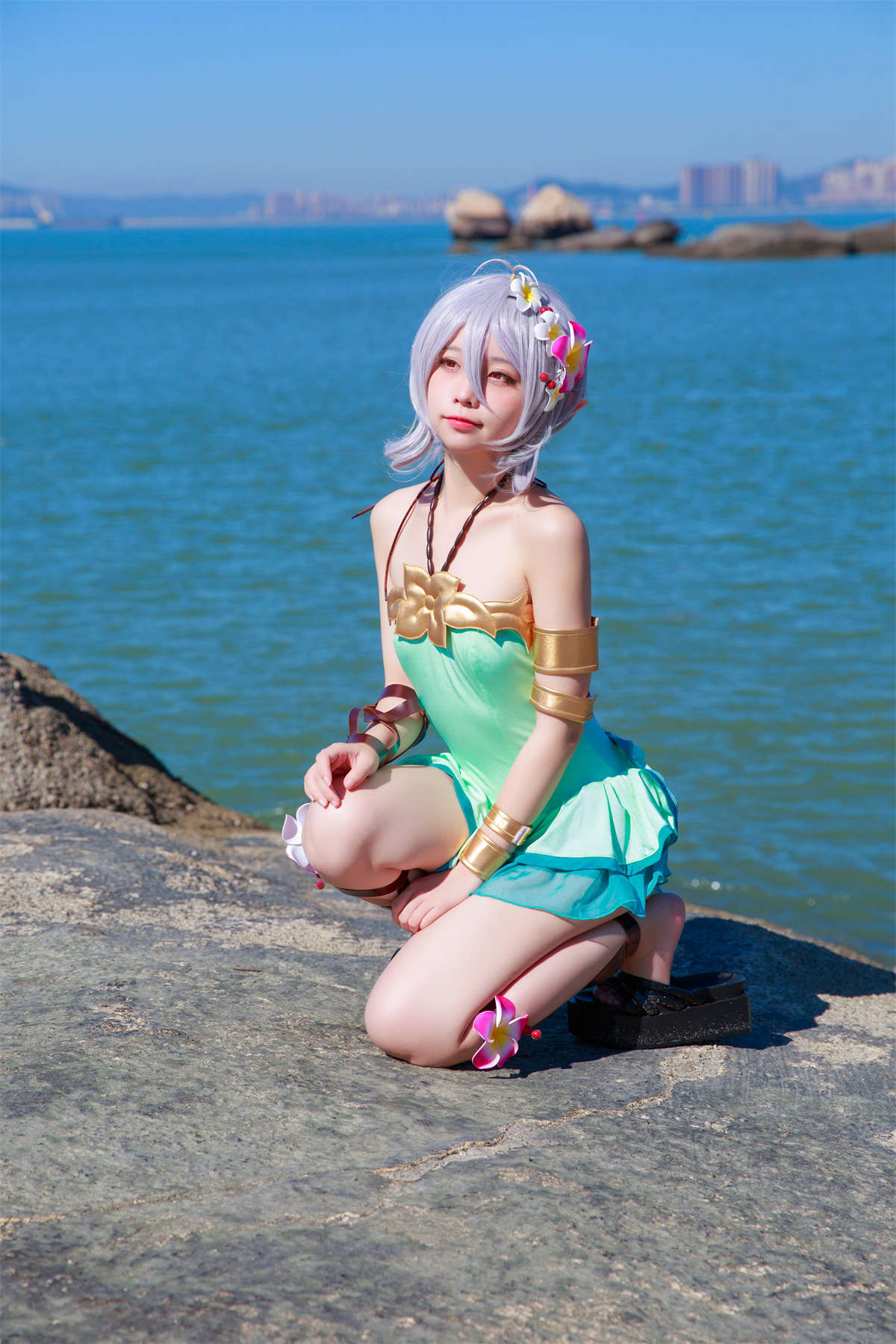 图片[2]-G44不会受伤 NO.66 可可萝 泳衣-日更街拍