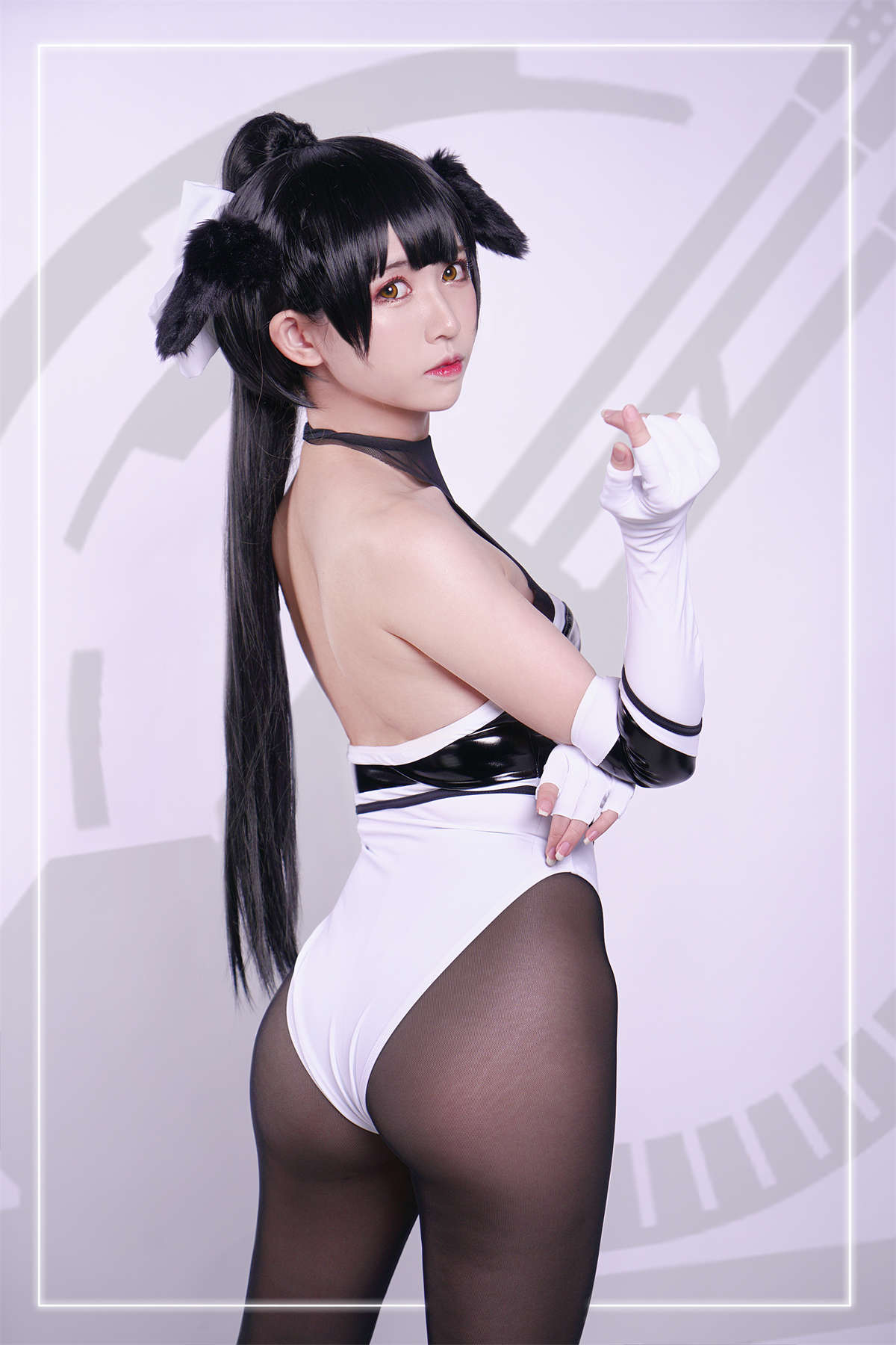 图片[2]-鳗鱼霏儿 No.085 双人本 赛车娘-日更街拍