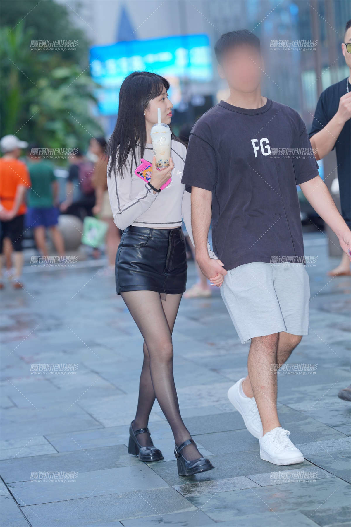 图片[2]-黑丝美眉-日更街拍