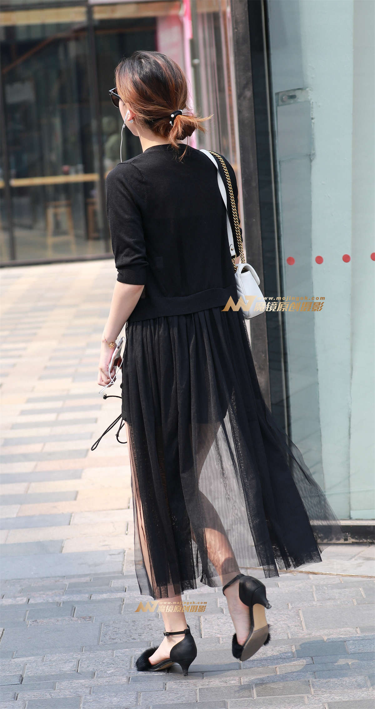 图片[2]-一袭黑衣如风般自由-日更街拍
