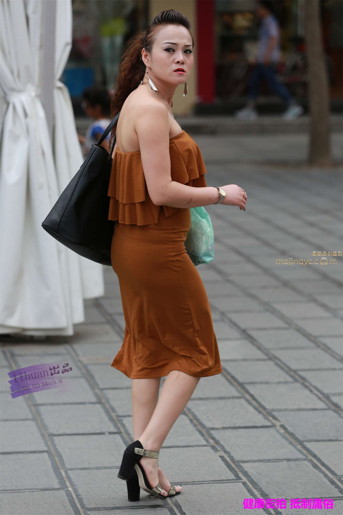 李欢原创-长裙，丰腴（9P）-日更街拍