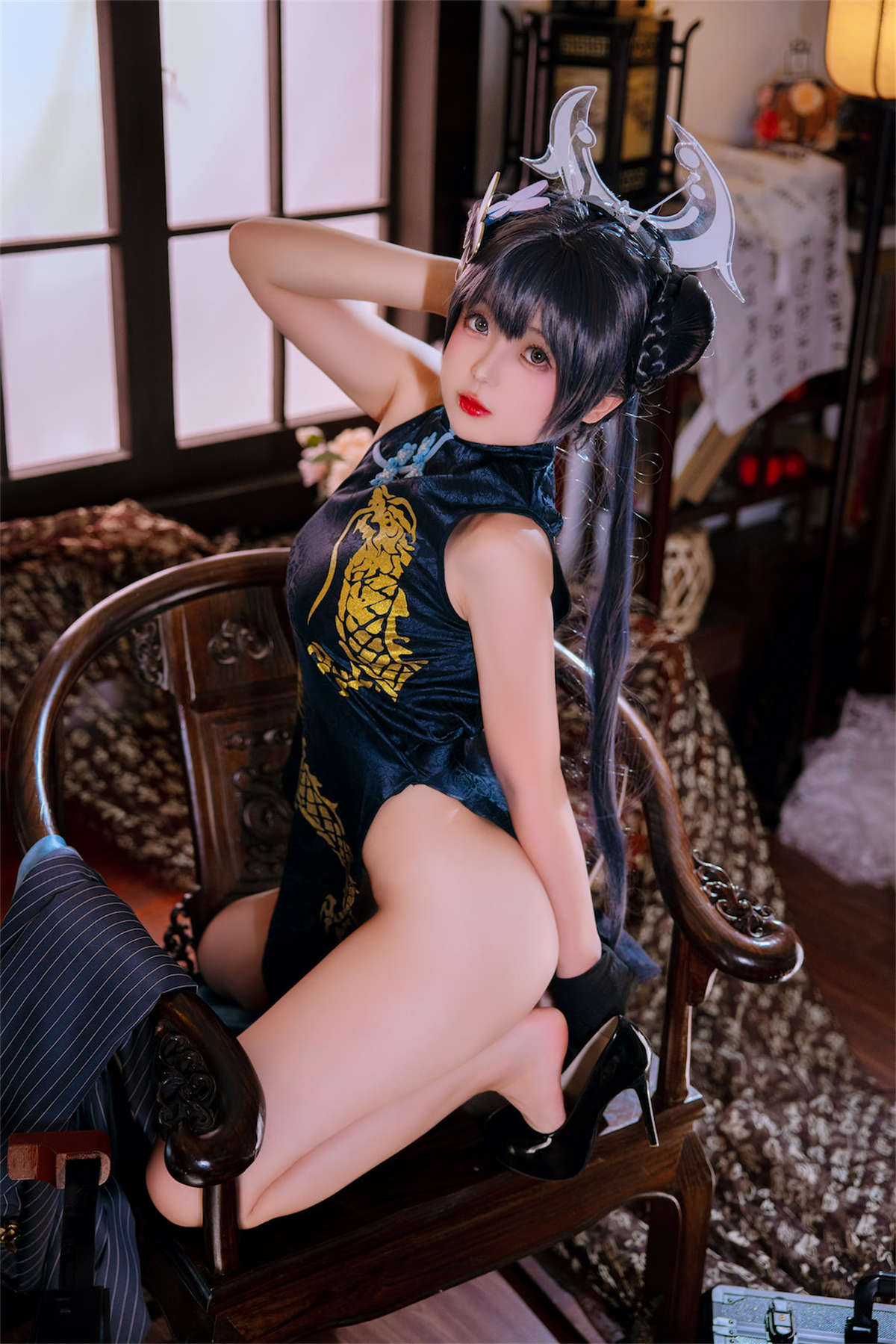 椎名莜 No.103 碧蓝档案妃咲-日更街拍
