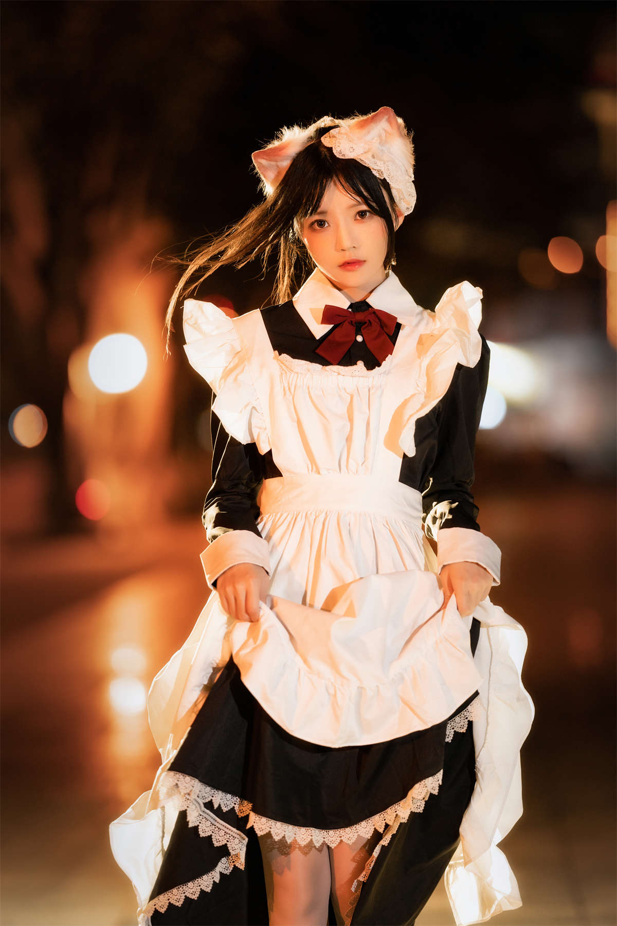 YITUYU艺图语 2022.05.19 夜女仆 桜桃喵-日更街拍
