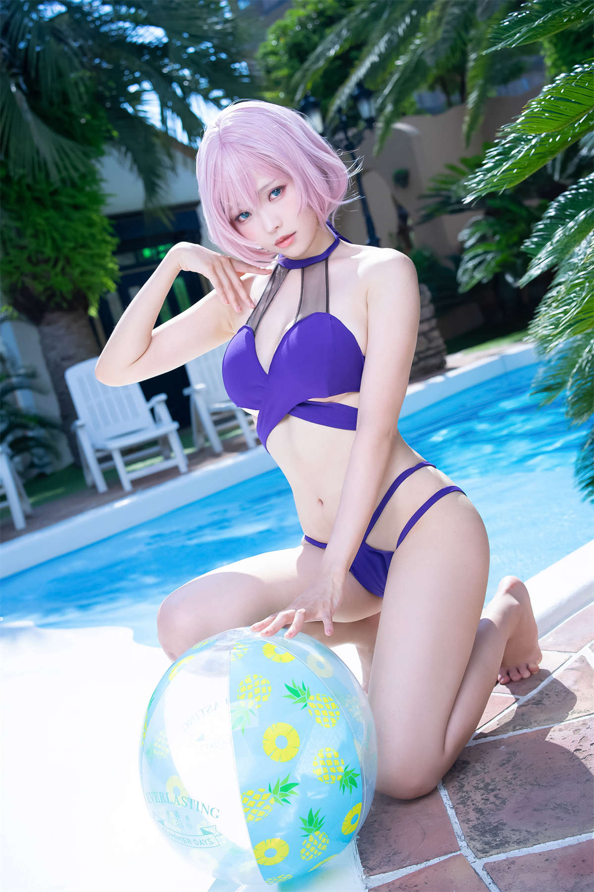 图片[2]-Ely_eee(ElyEE子) Mujina Swimsuit-日更街拍