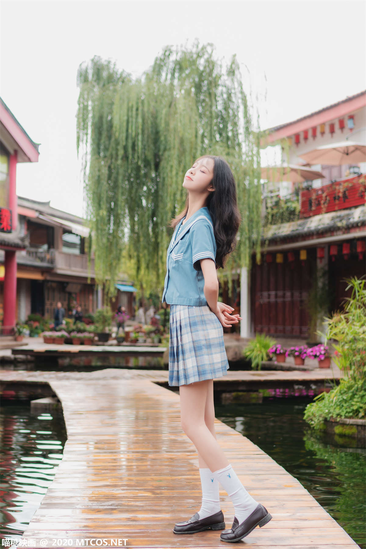 喵糖映画 VOL.257 夏日制服-日更街拍