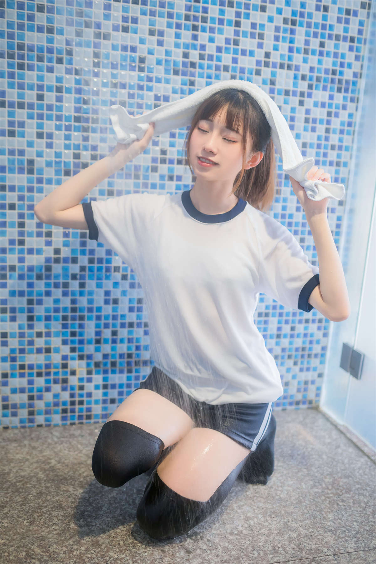 喵糖映画 VOL.259 浴室体操服-日更街拍