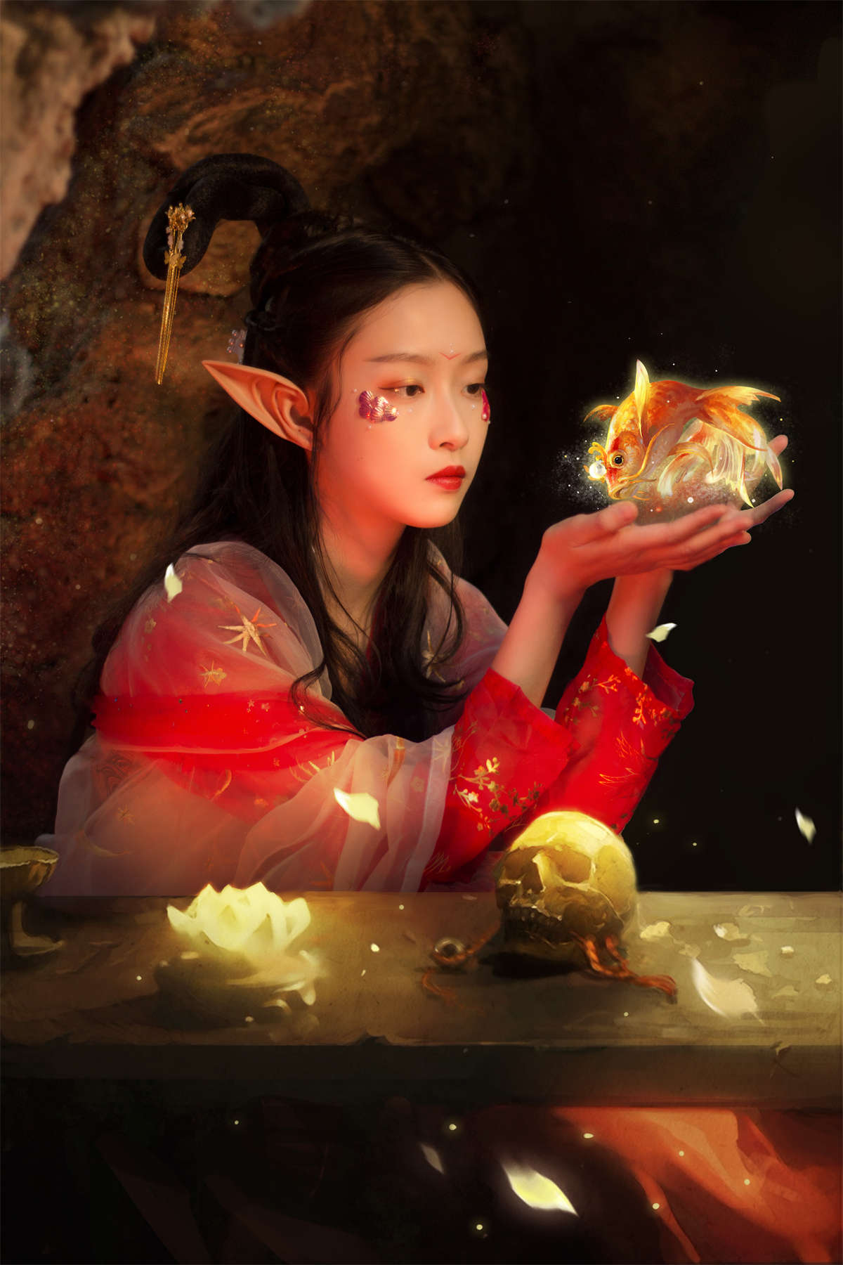 YITUYU艺图语 2023.06.09 洞穴里的鲤鱼精 小鱼-日更街拍