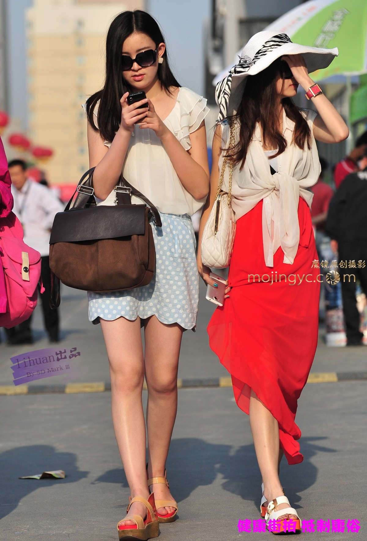 图片[2]-李欢原创-红裙，美女（14P）-日更街拍