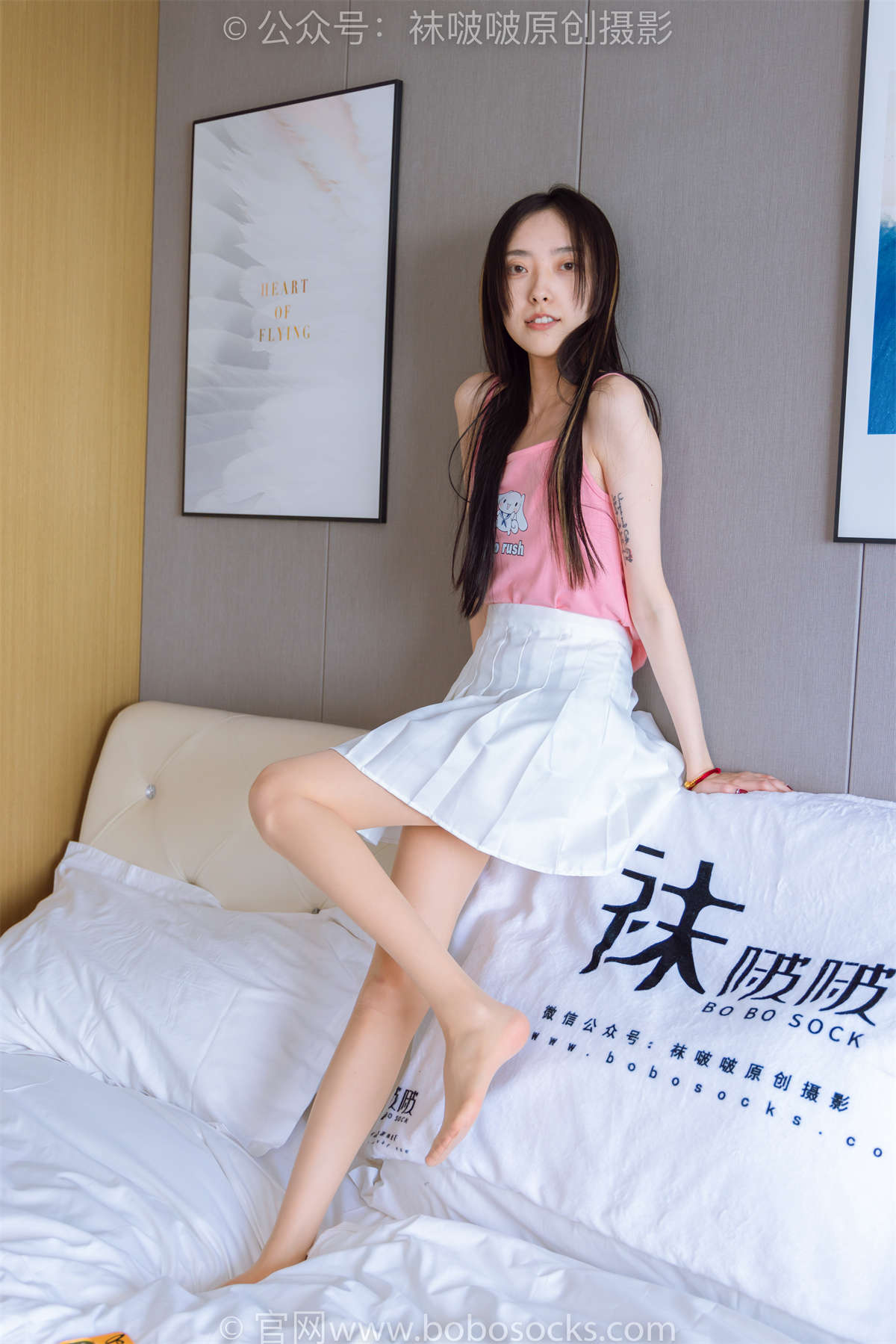 袜啵啵 No.182 稚予-高跟鞋、肉丝（脚尖微加固）花絮版插图1