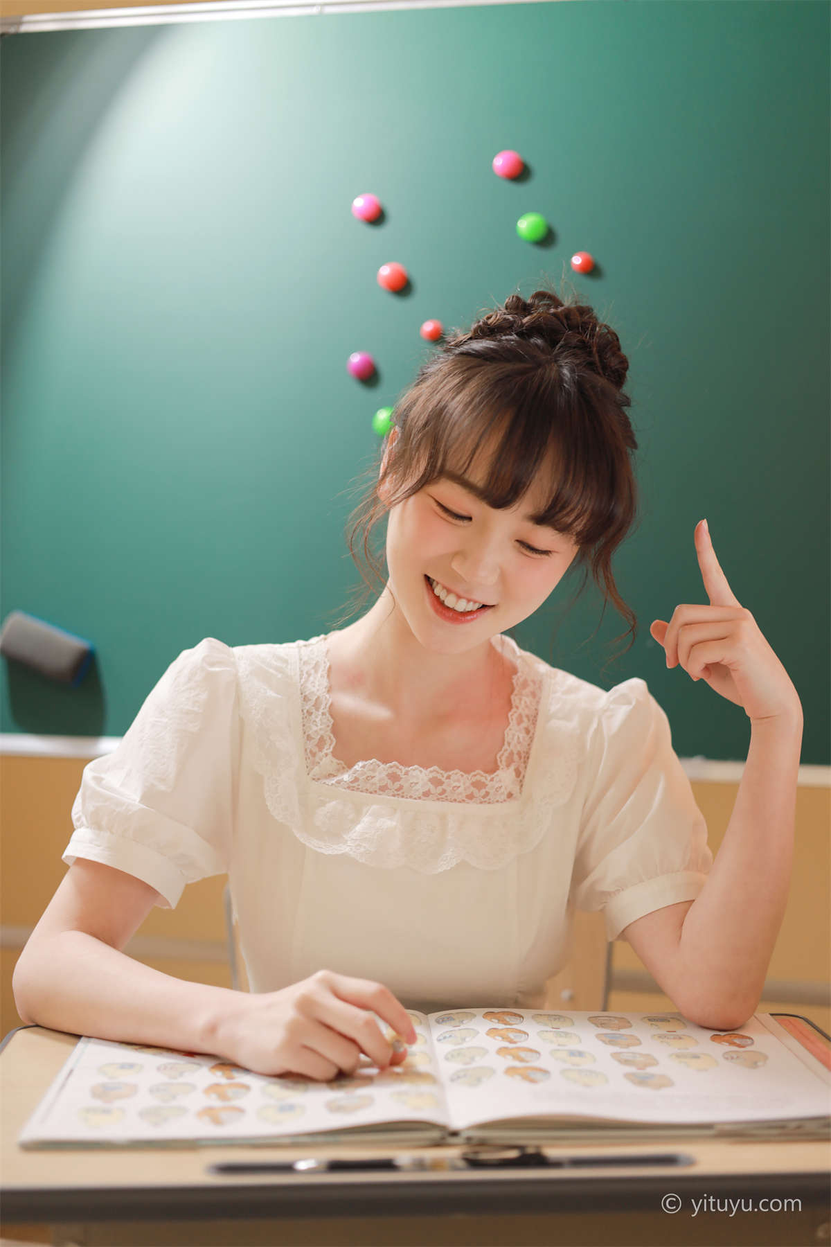 图片[2]-YITUYU艺图语 2021.04.23 放学后 柚子-日更街拍