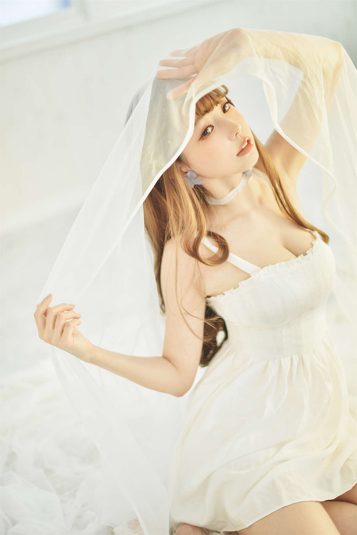Ely_eee(ElyEE子) White Dress-日更街拍