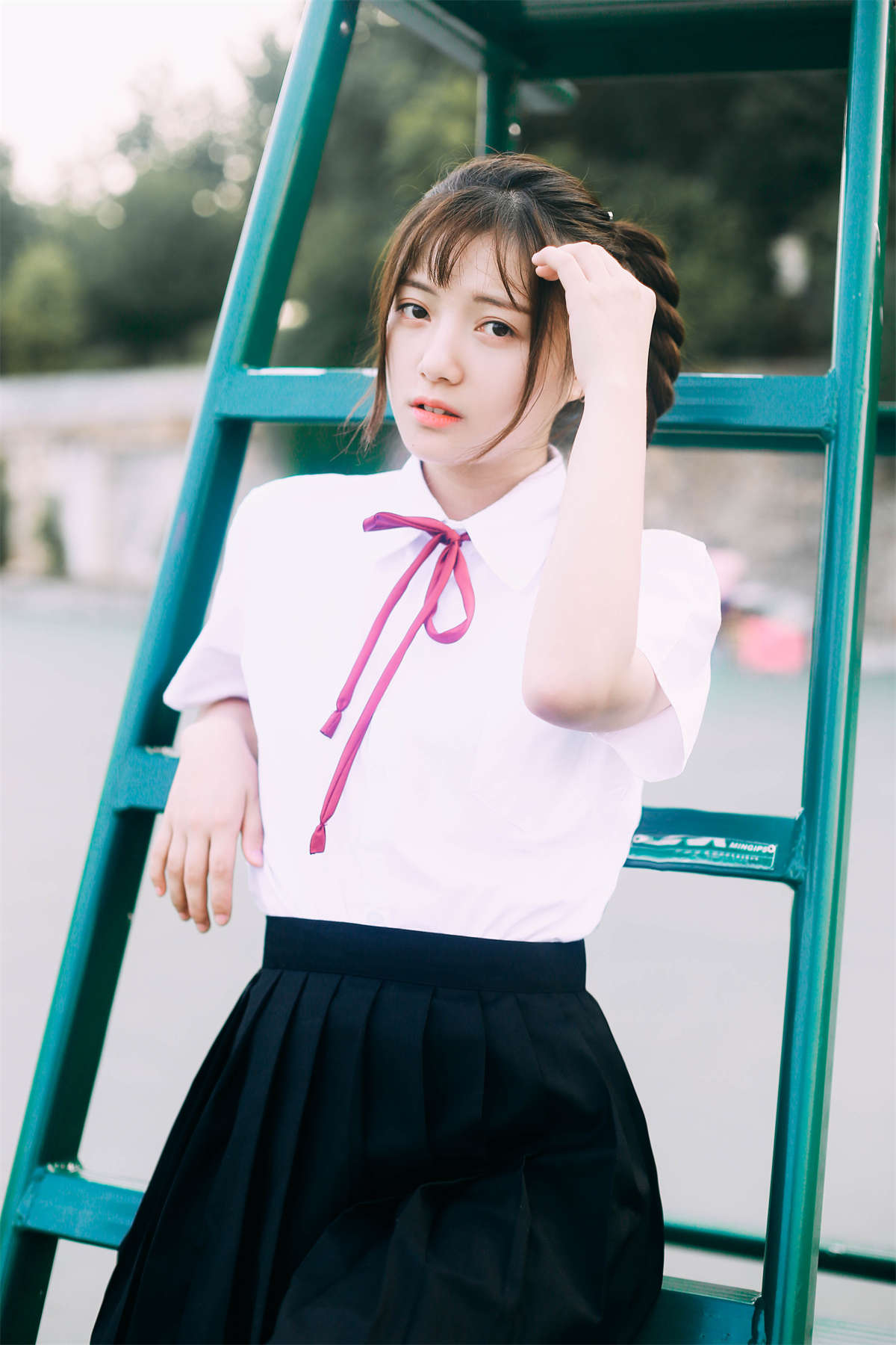 YITUYU艺图语 2021.11.29 日系女孩 黎美汐-日更街拍