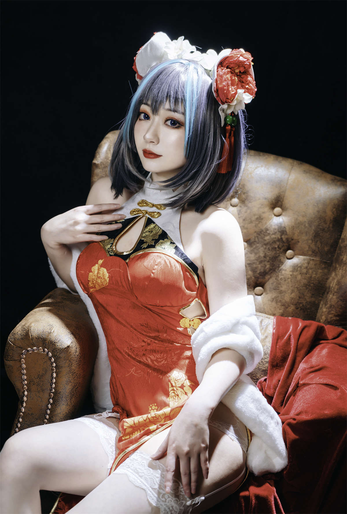 YITUYU艺图语 2023.07.02 柴郡旗袍 桃墨公子x插图1