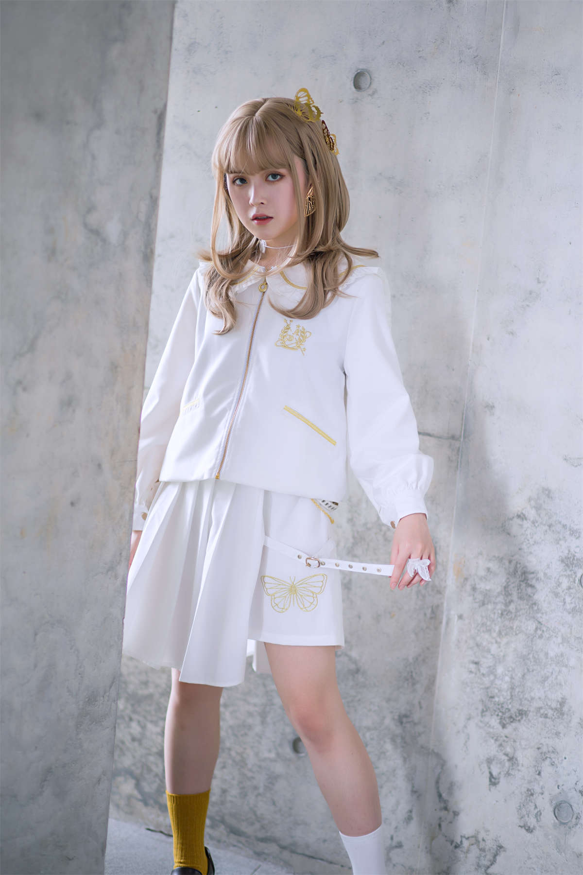 YITUYU艺图语 2023.07.21 幻蝶JK AKIMOTO帽衫插图1