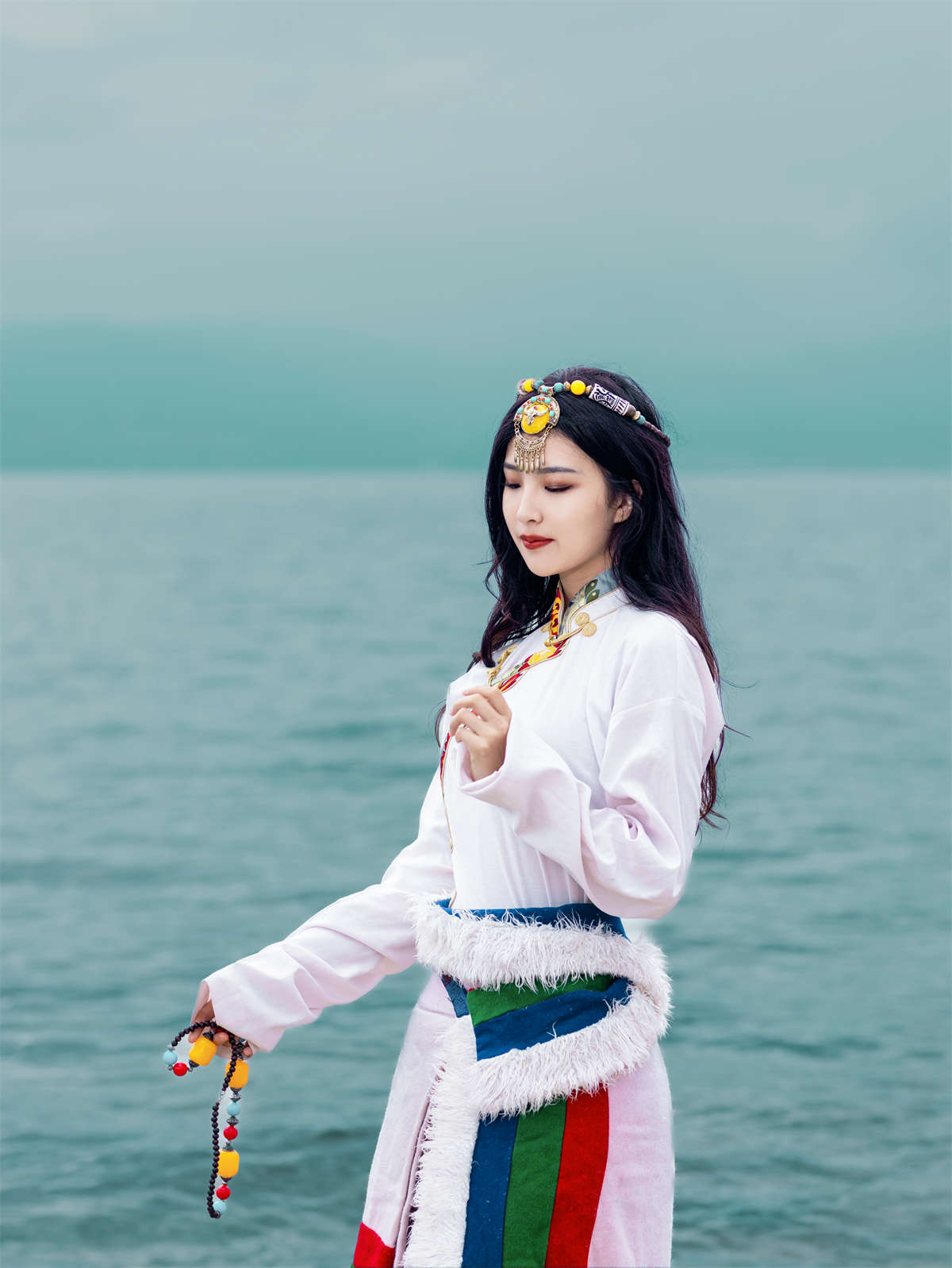 YITUYU艺图语 2023.07.02 抚仙湖拍藏服 雨萌插图1