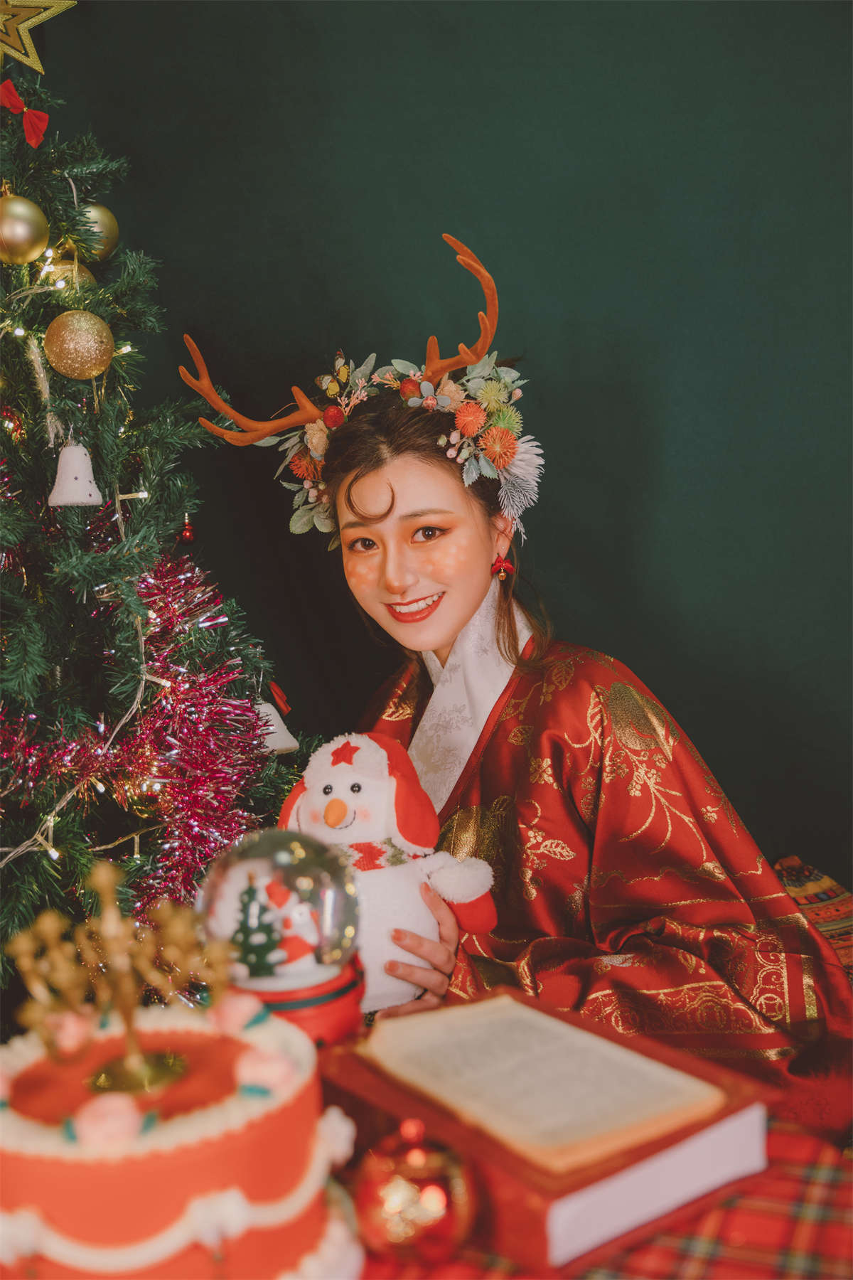 图片[2]-YITUYU艺图语 2022.07.01 圣诞小鹿 五更天的沈公子-日更街拍