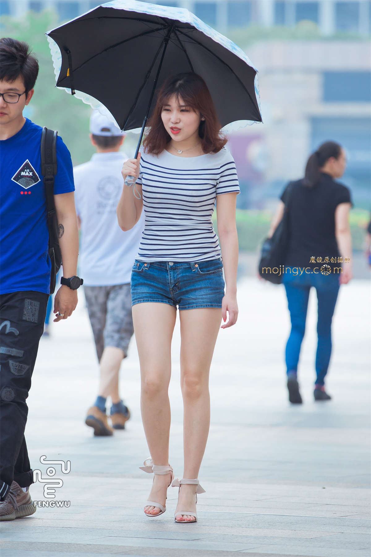 图片[2]-（赛04）热裤，美腿，凉高12-日更街拍