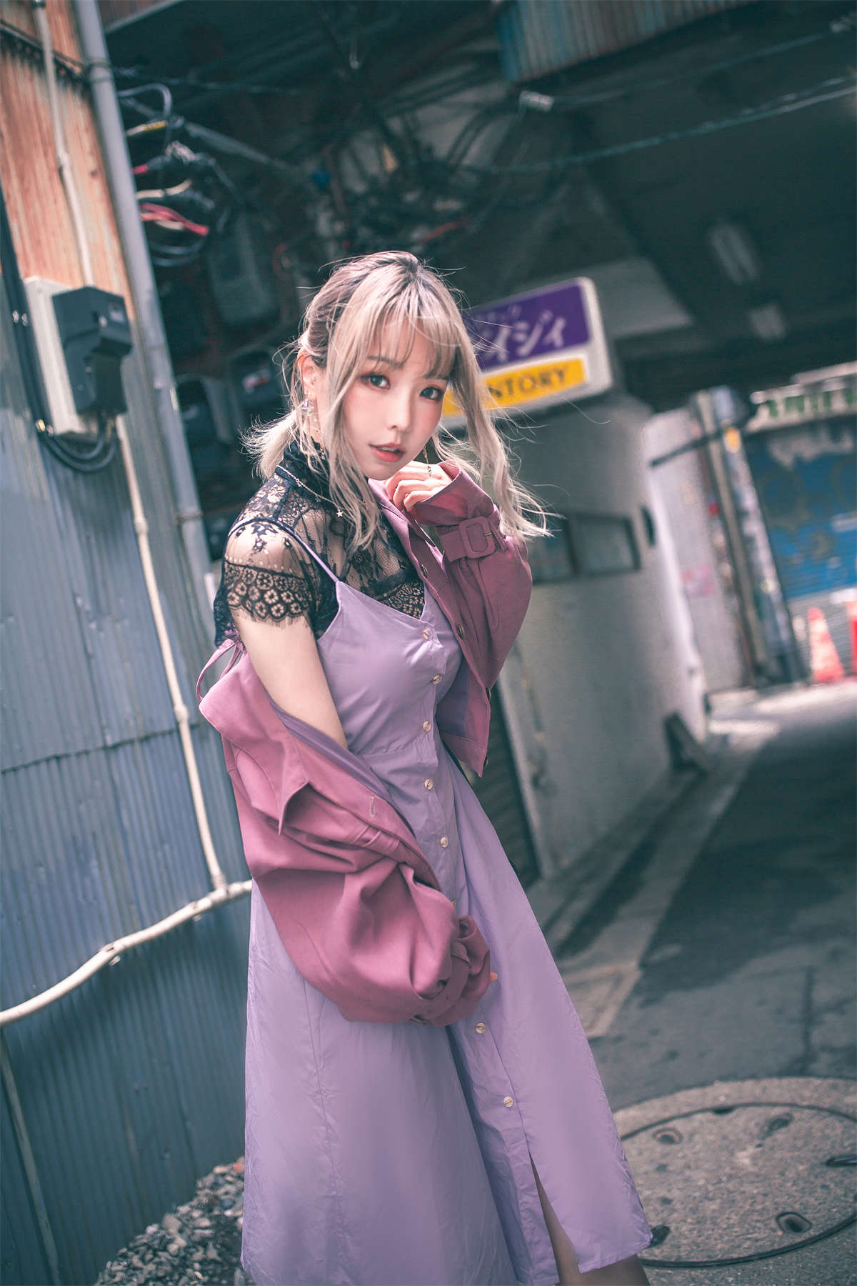 图片[2]-Ely_eee(ElyEE子) Pale Lavender-日更街拍