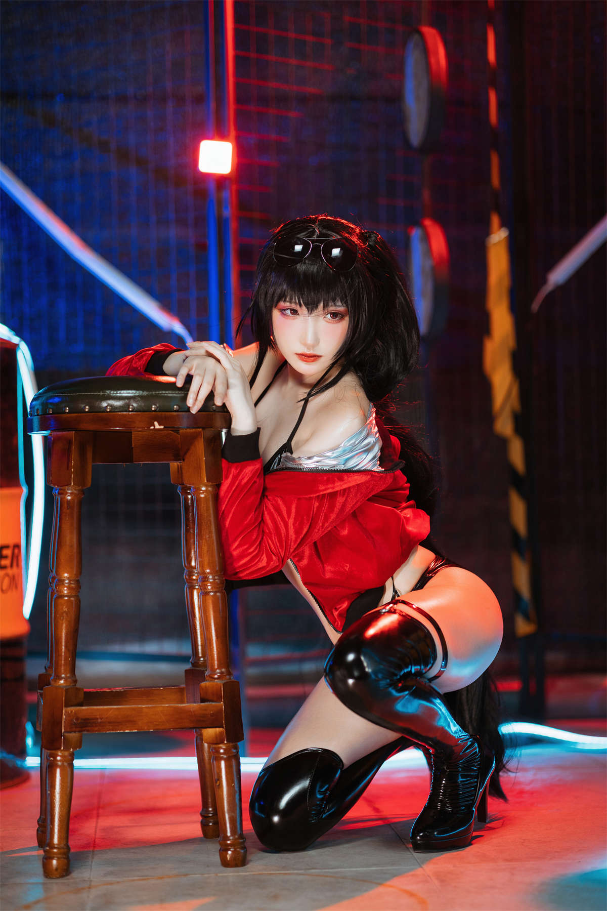 图片[2]-微博知名coser瓜希酱 碧蓝航线 大凤赛车-日更街拍