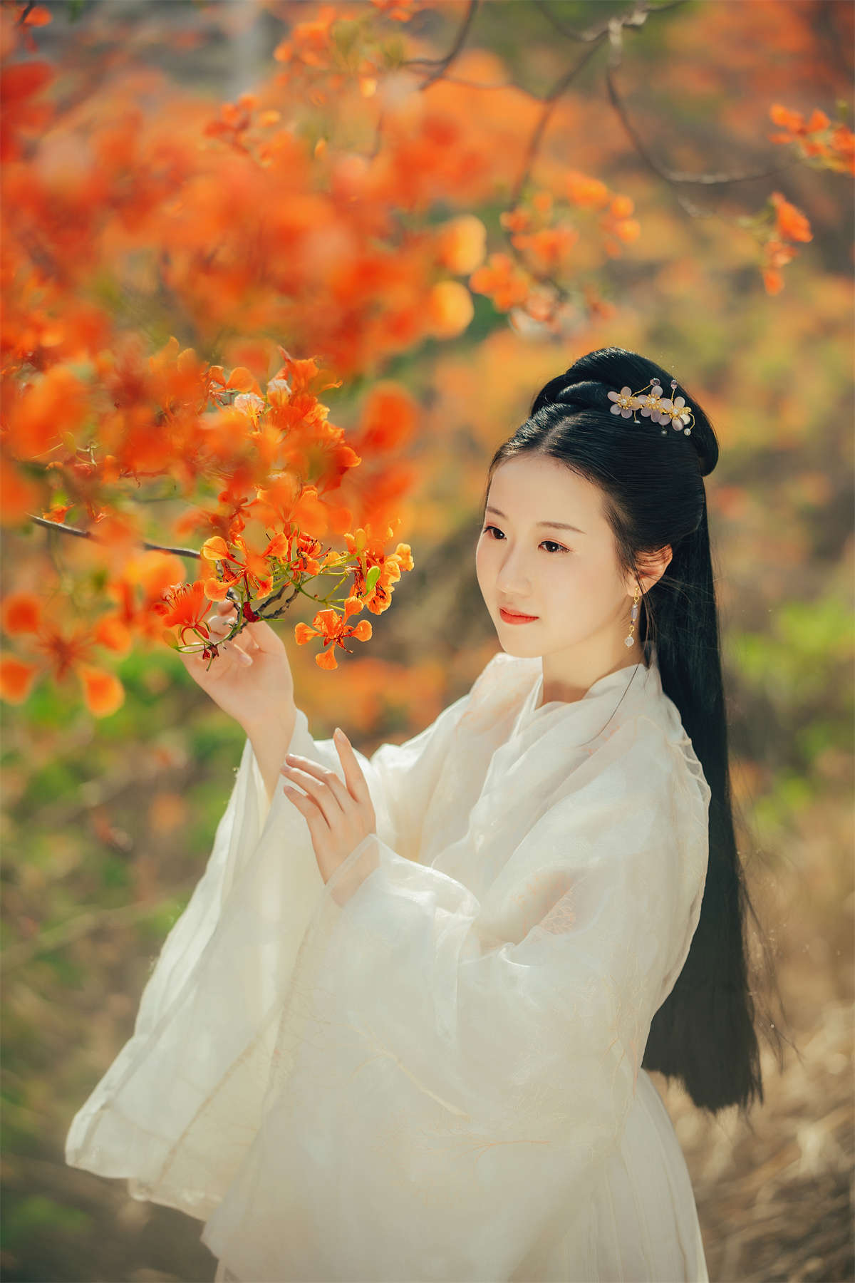 YITUYU艺图语 2022.05.28 凤凰花开 粥米饭-日更街拍