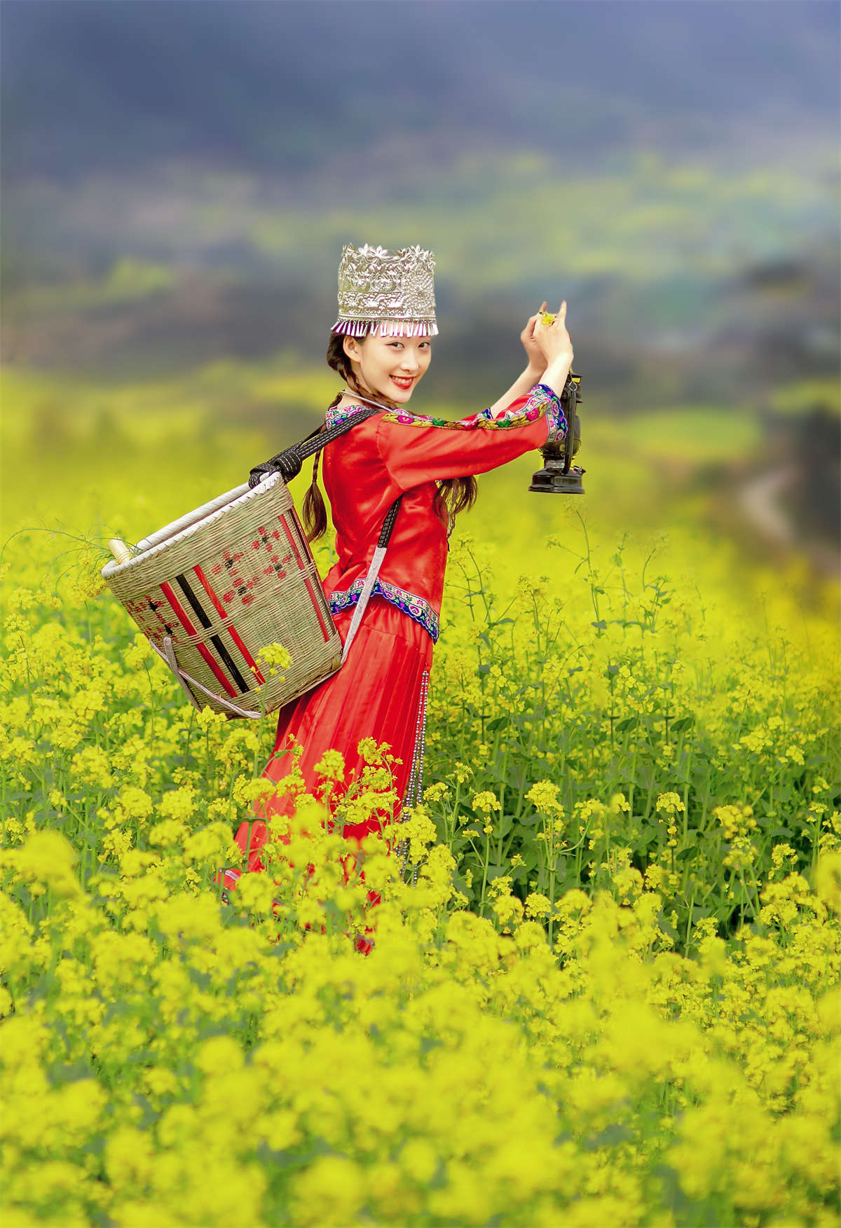 图片[2]-YITUYU艺图语 2021.11.09 油菜花开 如意-日更街拍