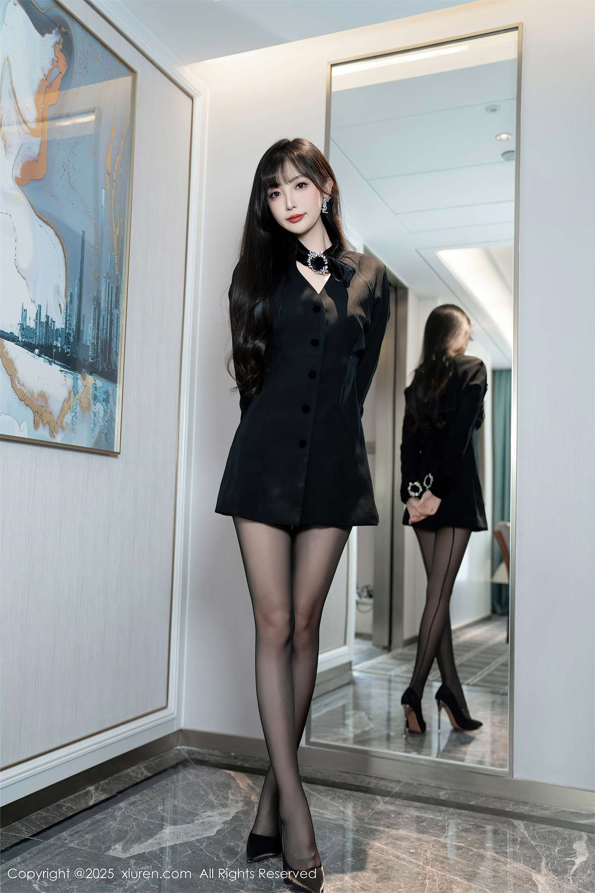 图片[2]-Xiuren秀人网 2025.02.21 NO.9918 樱桃小阑子-日更街拍