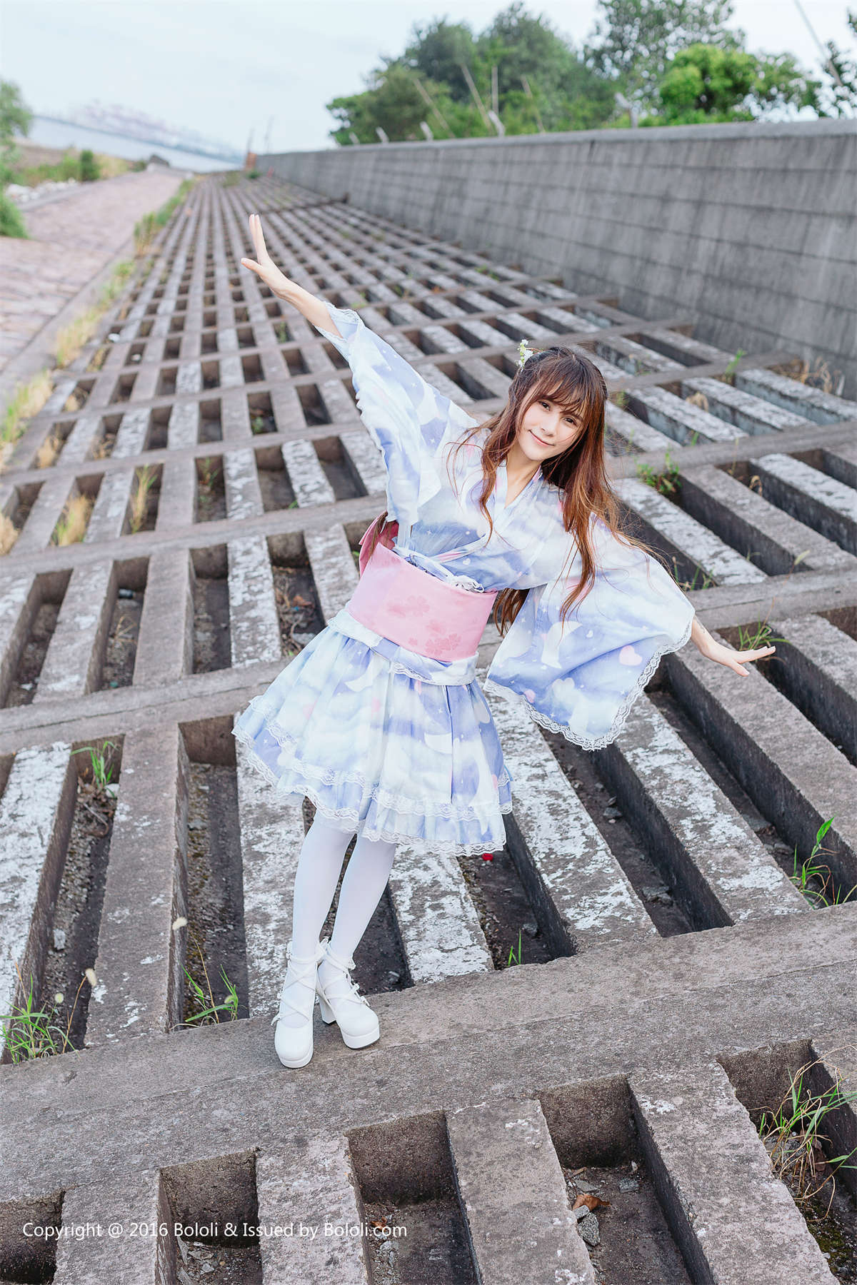 图片[2]-Kimoe激萌文化 KIM007 夏日浴衣之夏美酱-日更街拍