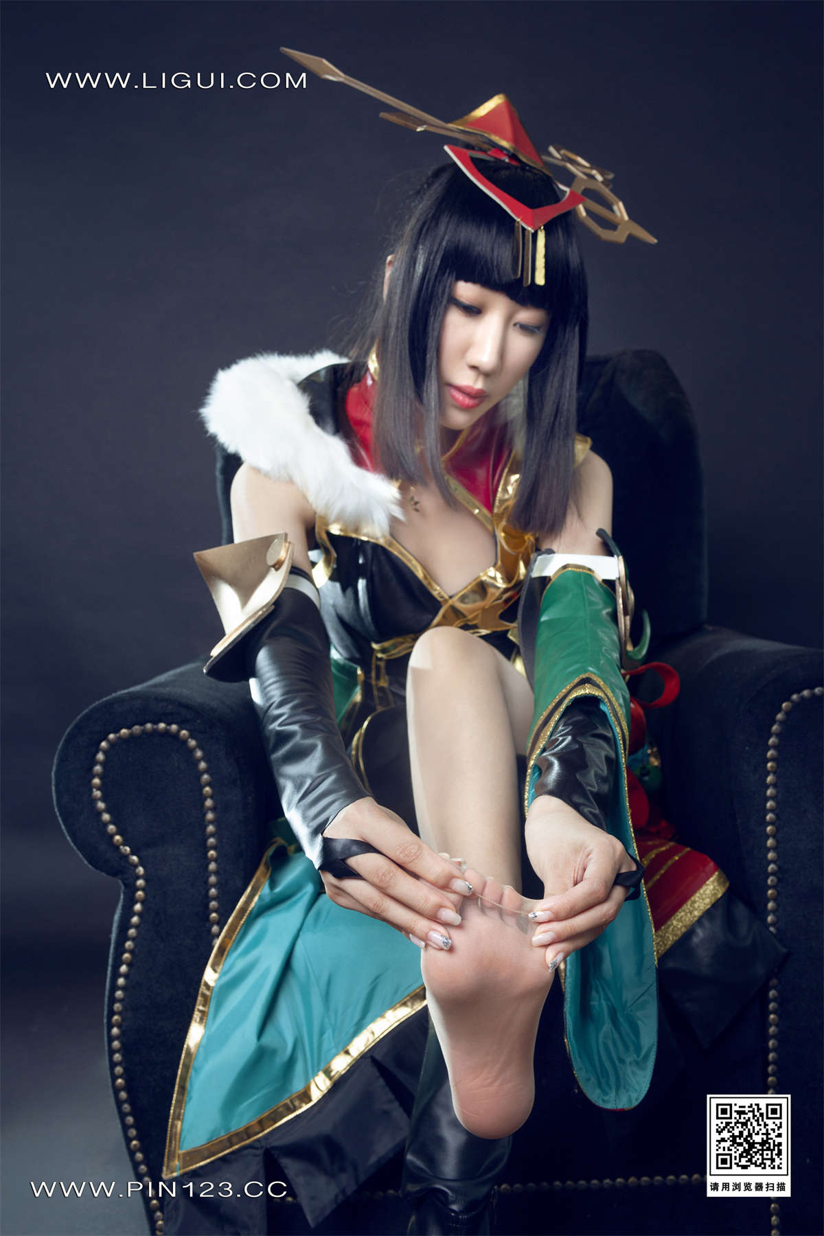 Ligui丽柜 2022.07.08《私人定制 之监禁红颜》轩轩-日更街拍