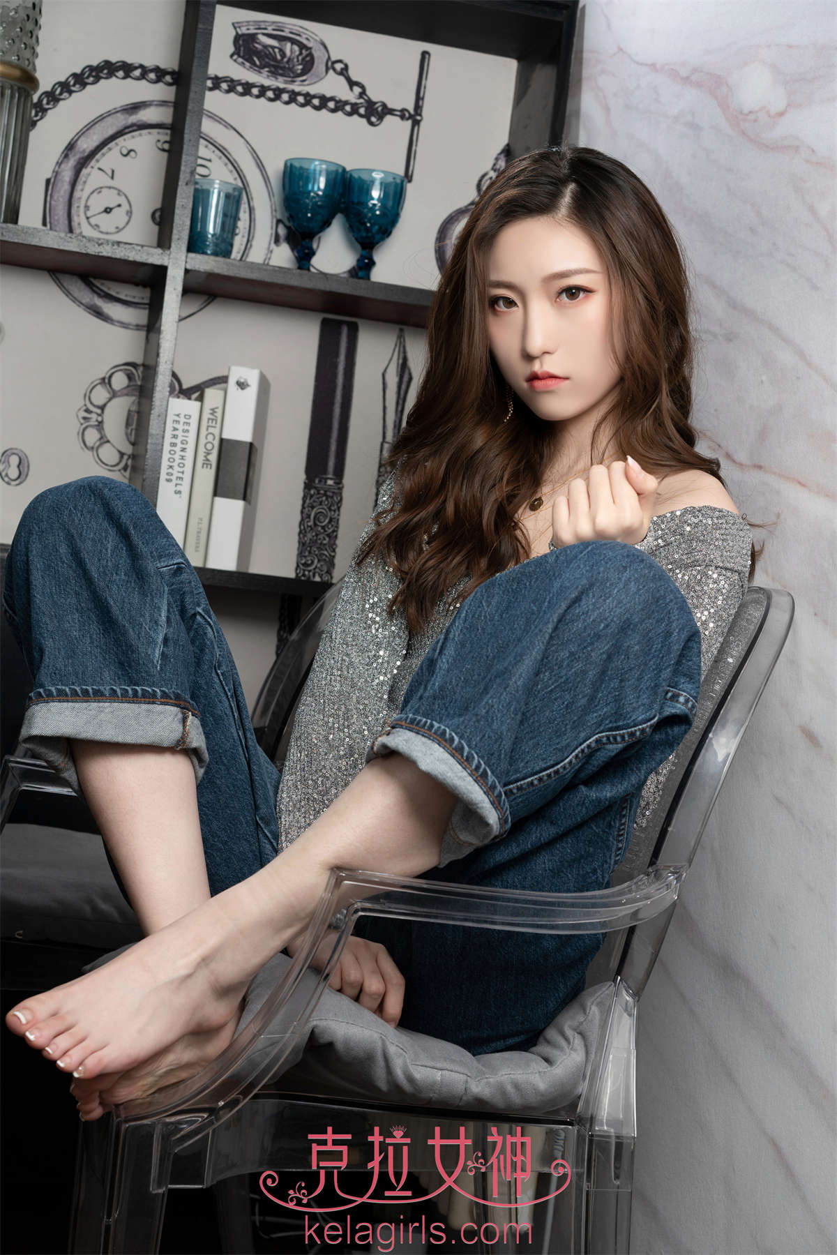 图片[2]-Kelagirls克拉女神 2019.07.05《香足嫩趾》芊芊-日更街拍