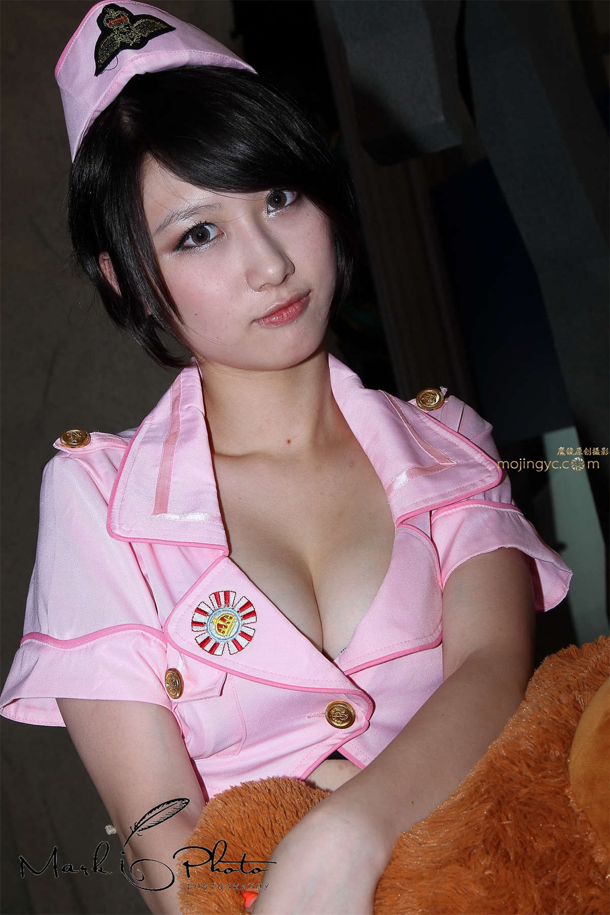 图片[2]-粉色制服-日更街拍